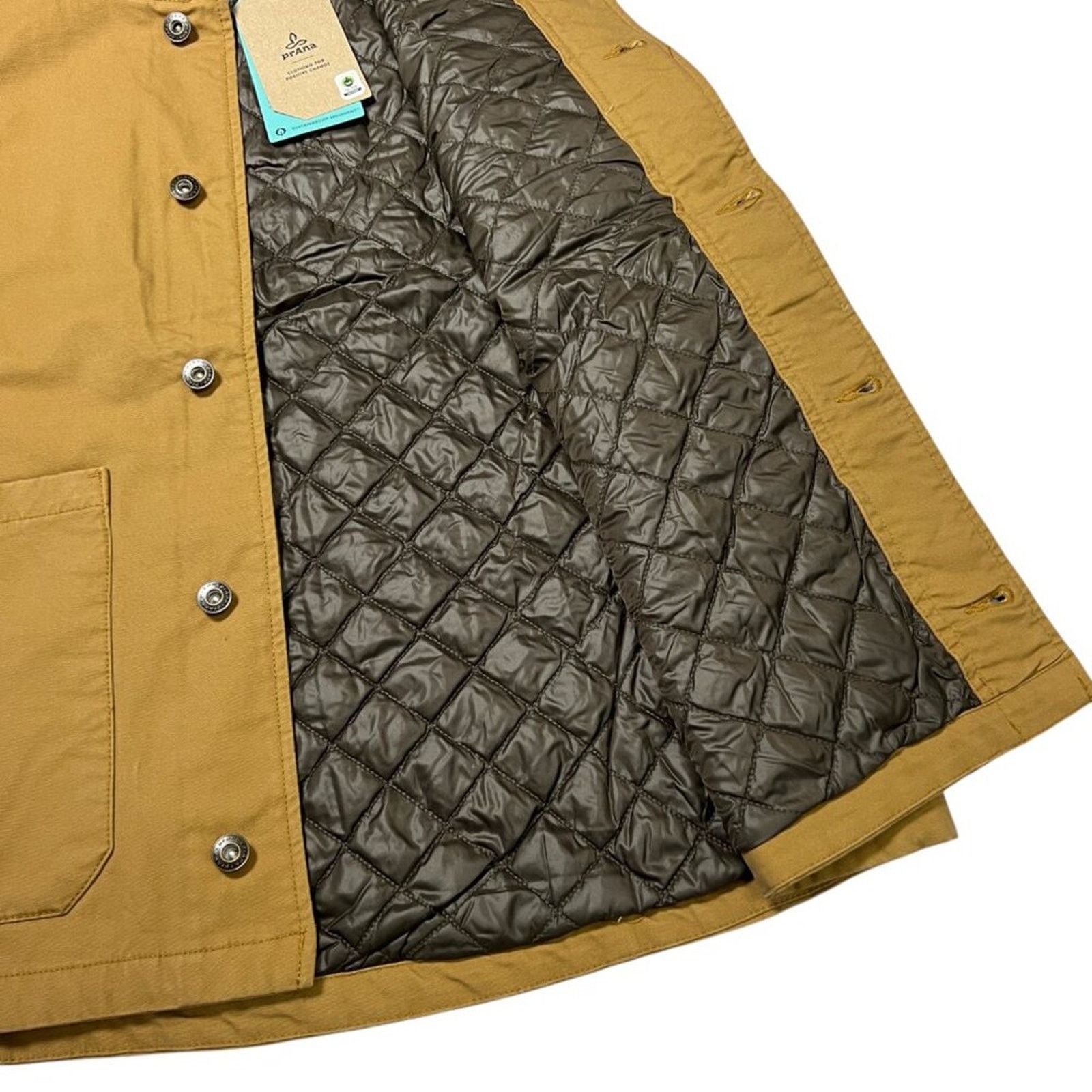 Prana Prana Trembly Vest Brown Large Stretch Canvas Utility Size US L / EU 52-54 / 3 - 11 Thumbnail