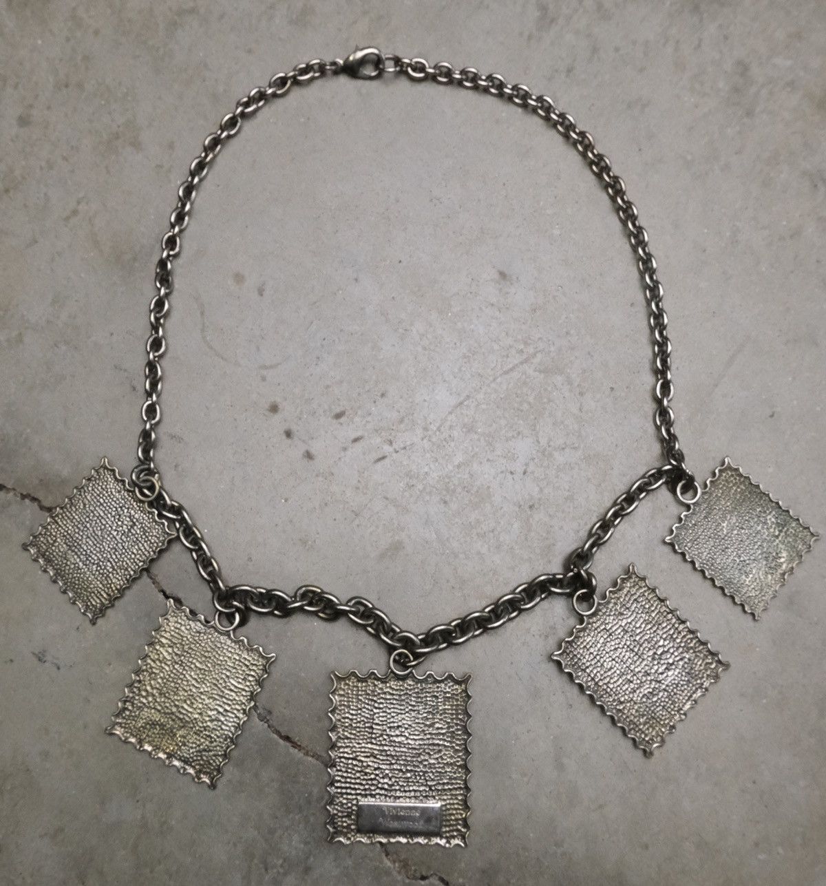 Vivienne Westwood Rare Vintage Stamp Necklace Size ONE SIZE - 8 Thumbnail