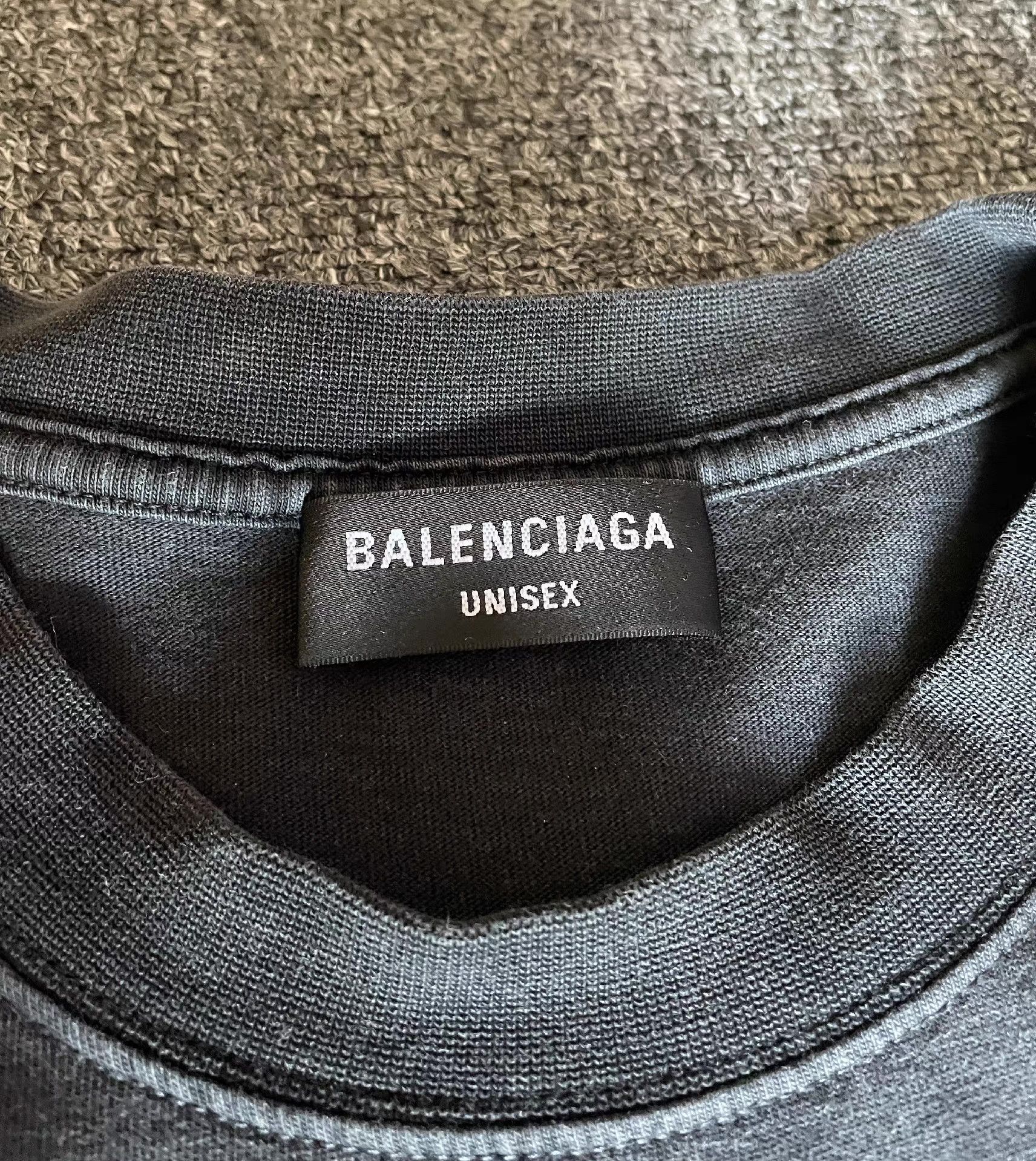 Balenciaga Balenciaga black washed T-shirt, Q4 Size US XS / EU 42 / 0 - 3 Thumbnail