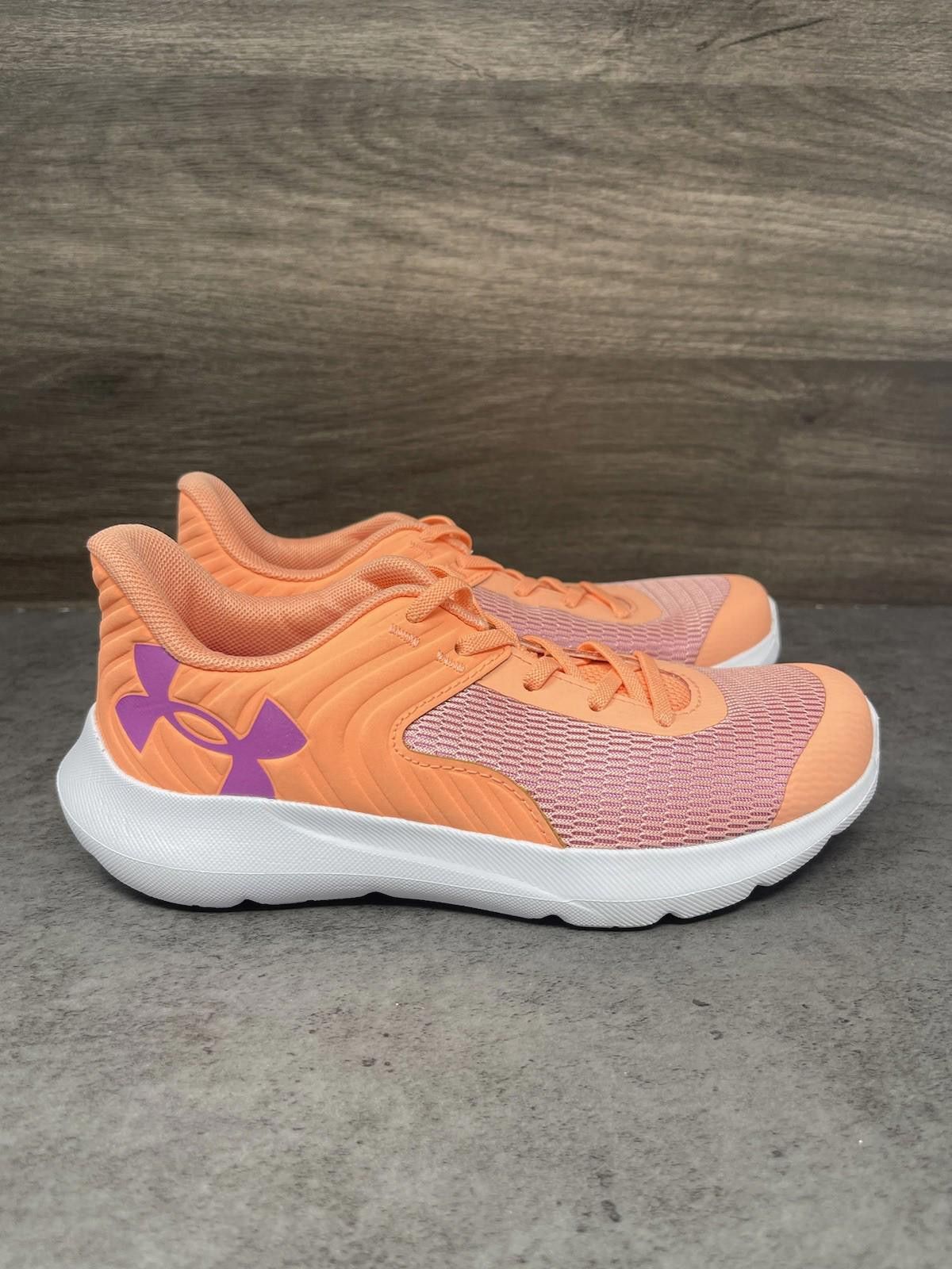 Under Armour Under Armour Outhustle 2 Sneakers Kids Size 1.5Y Orange Size US 5 / EU 37 - 5 Thumbnail