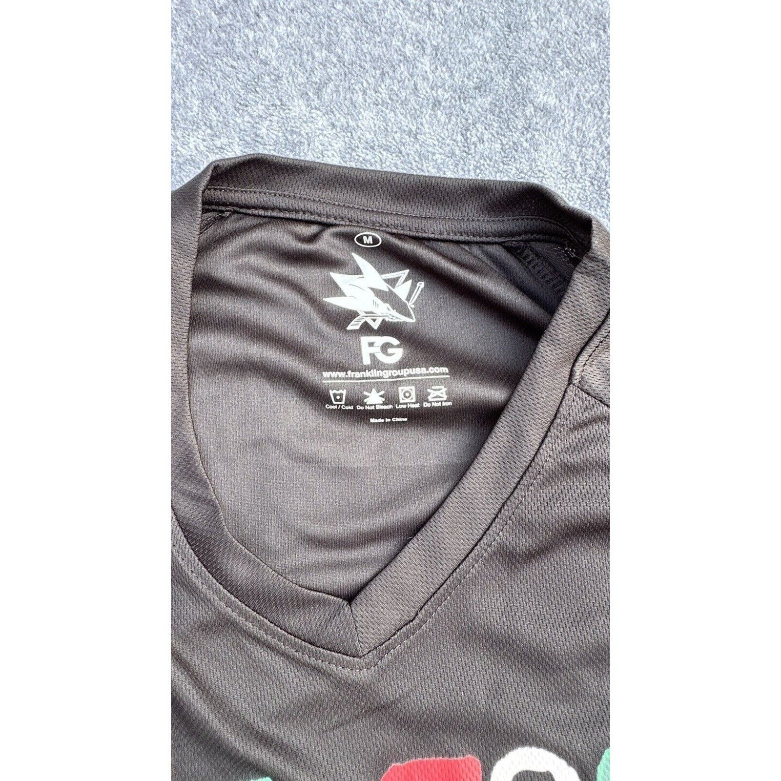 Other San Jose Sharks Mens M Black History Hockey Jersey Franklin Size US M / EU 48-50 / 2 - 4 Thumbnail