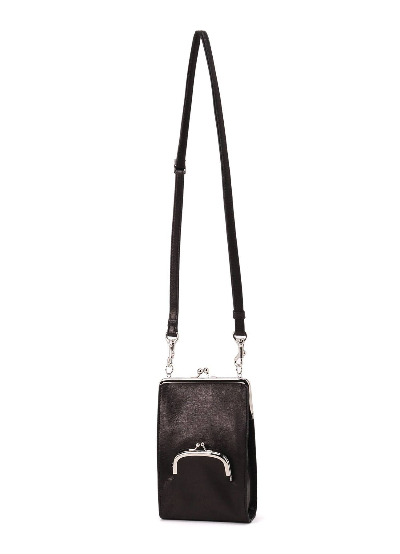 Yohji Yamamoto Yohji Yamamoto Femme - GOAT SKIN SMARTPHONE SHOULDER CASE Size ONE SIZE - 4 Thumbnail