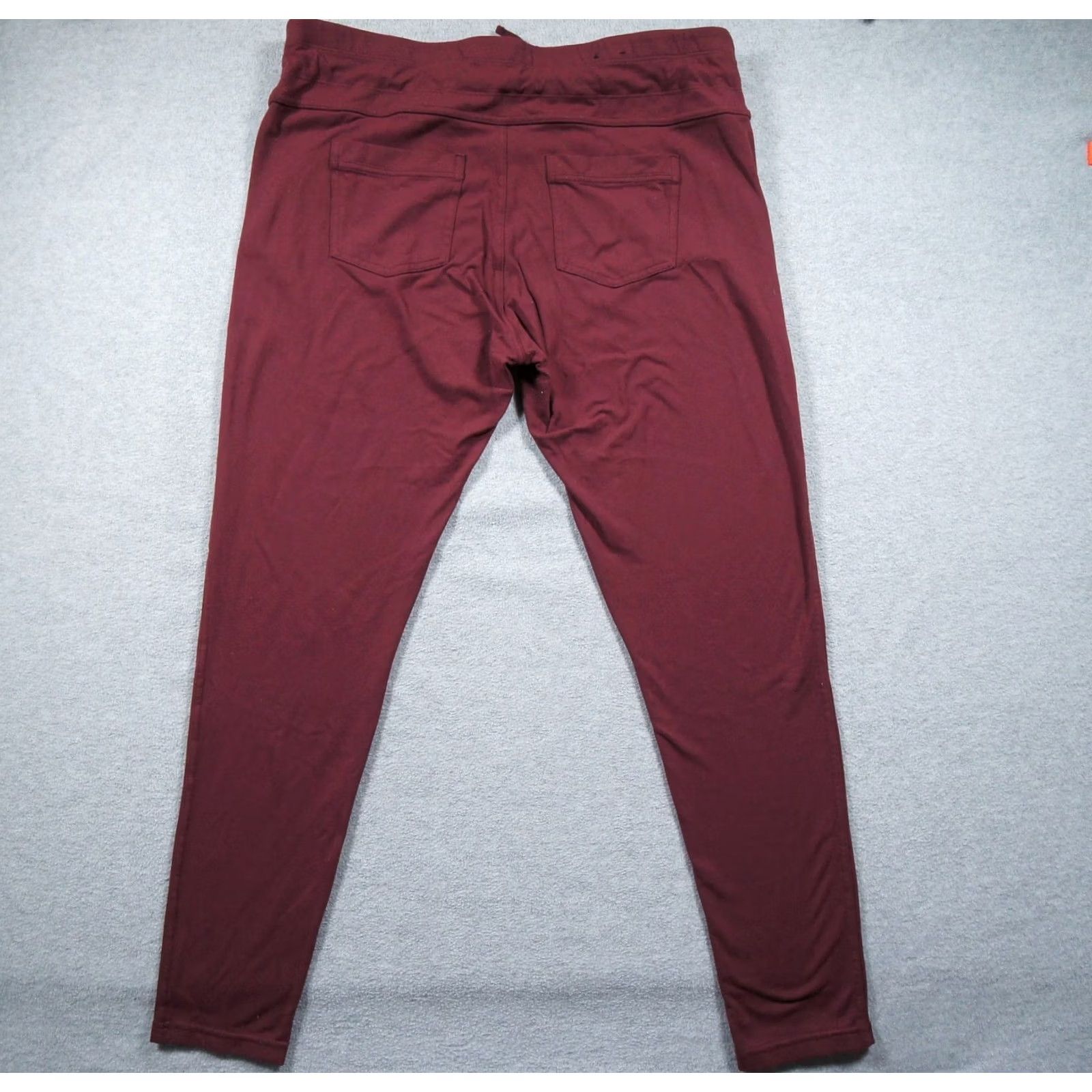 Vintage Kuhl Pants Womens XL Burgundy Leggings Jogger Hiking Outdoor Stretch Size 40" / US 18 - 4 Thumbnail