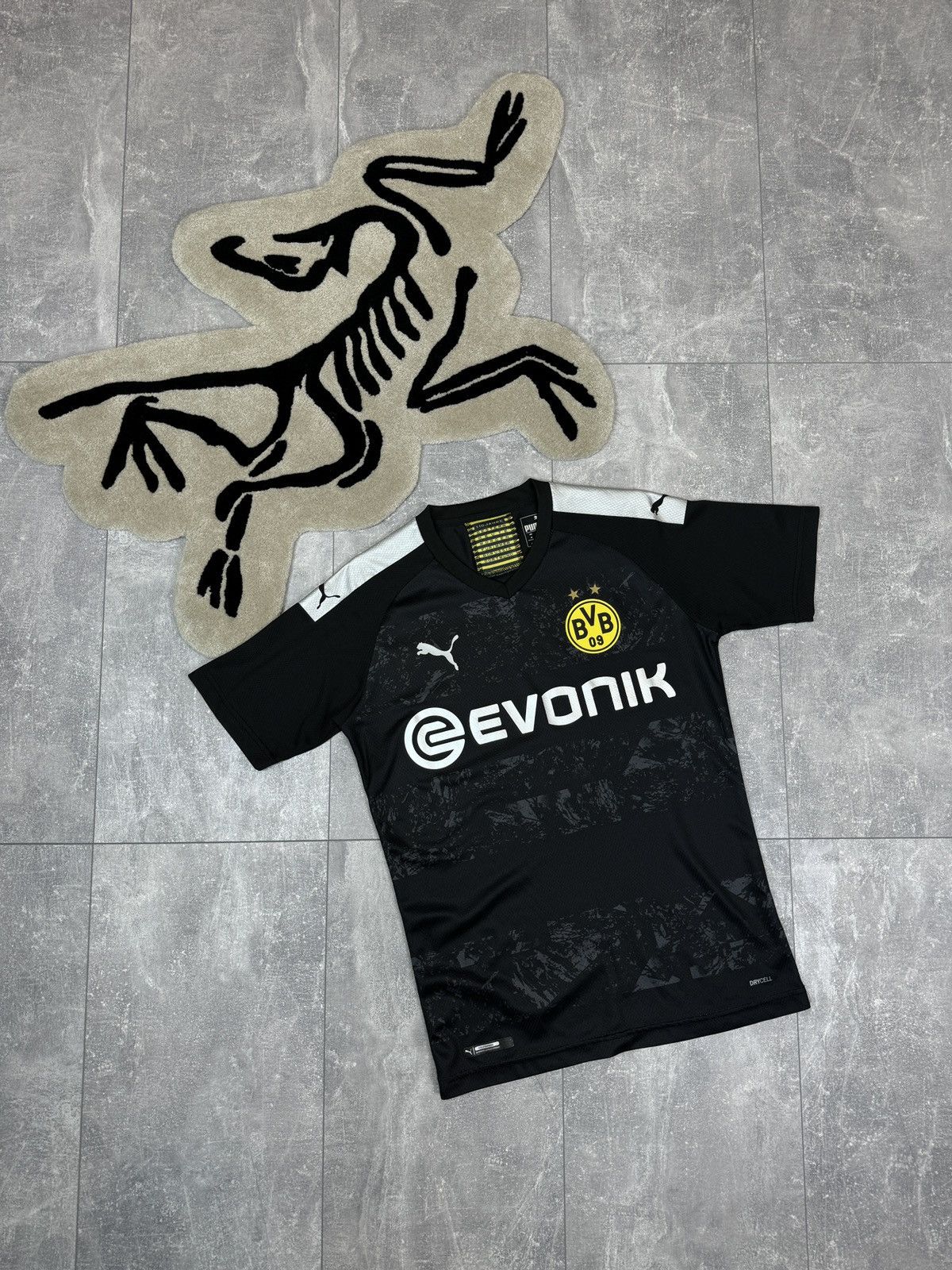Puma × Vintage Mens Vintage Puma Borussia Dortmund T-shirt soccer jersey Size US M / EU 48-50 / 2 - 1 Thumbnail