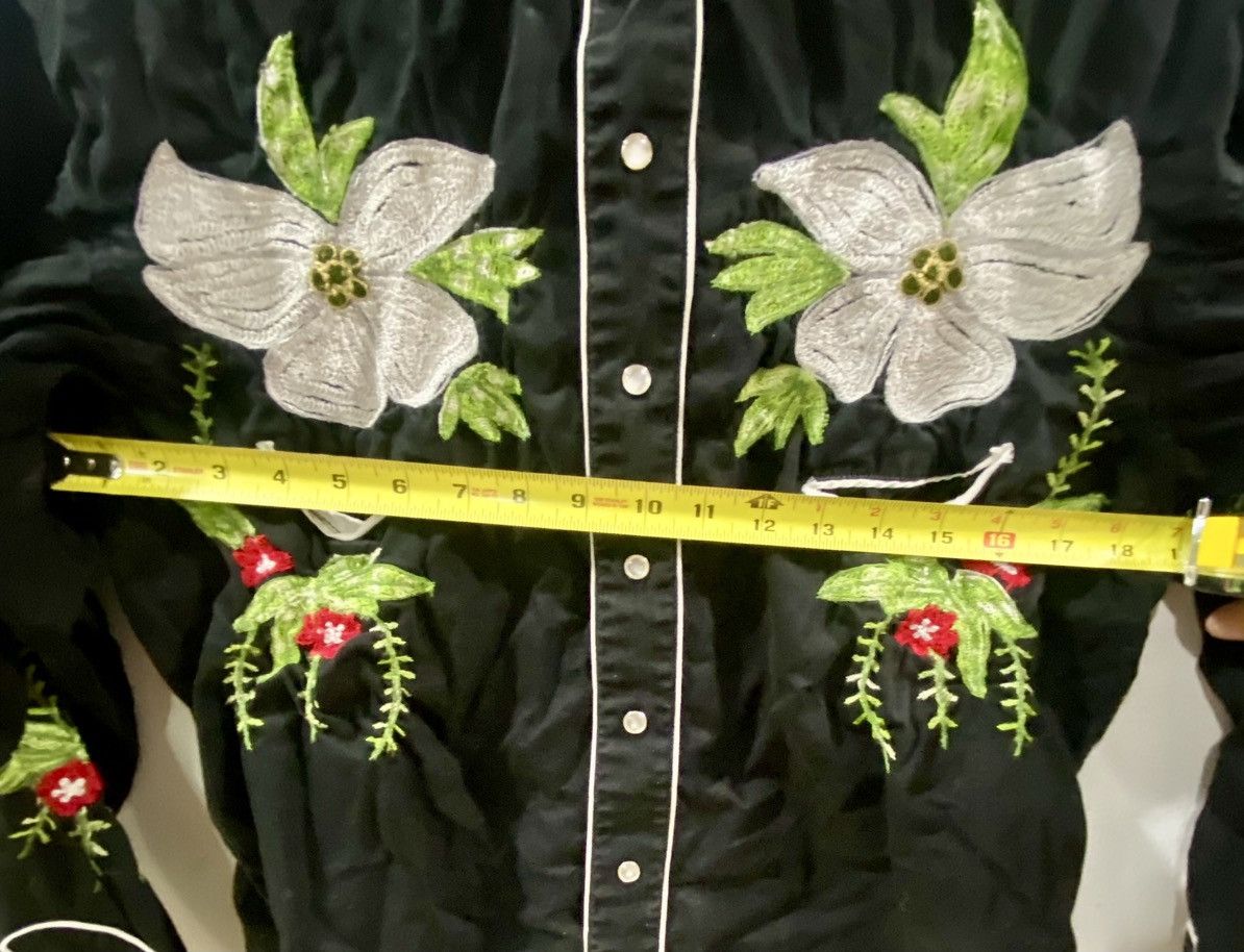 Rockmount Ranch Wear Vtg Rockmount Western Shirt Black Floral Snap M Size US M / EU 48-50 / 2 - 7 Thumbnail