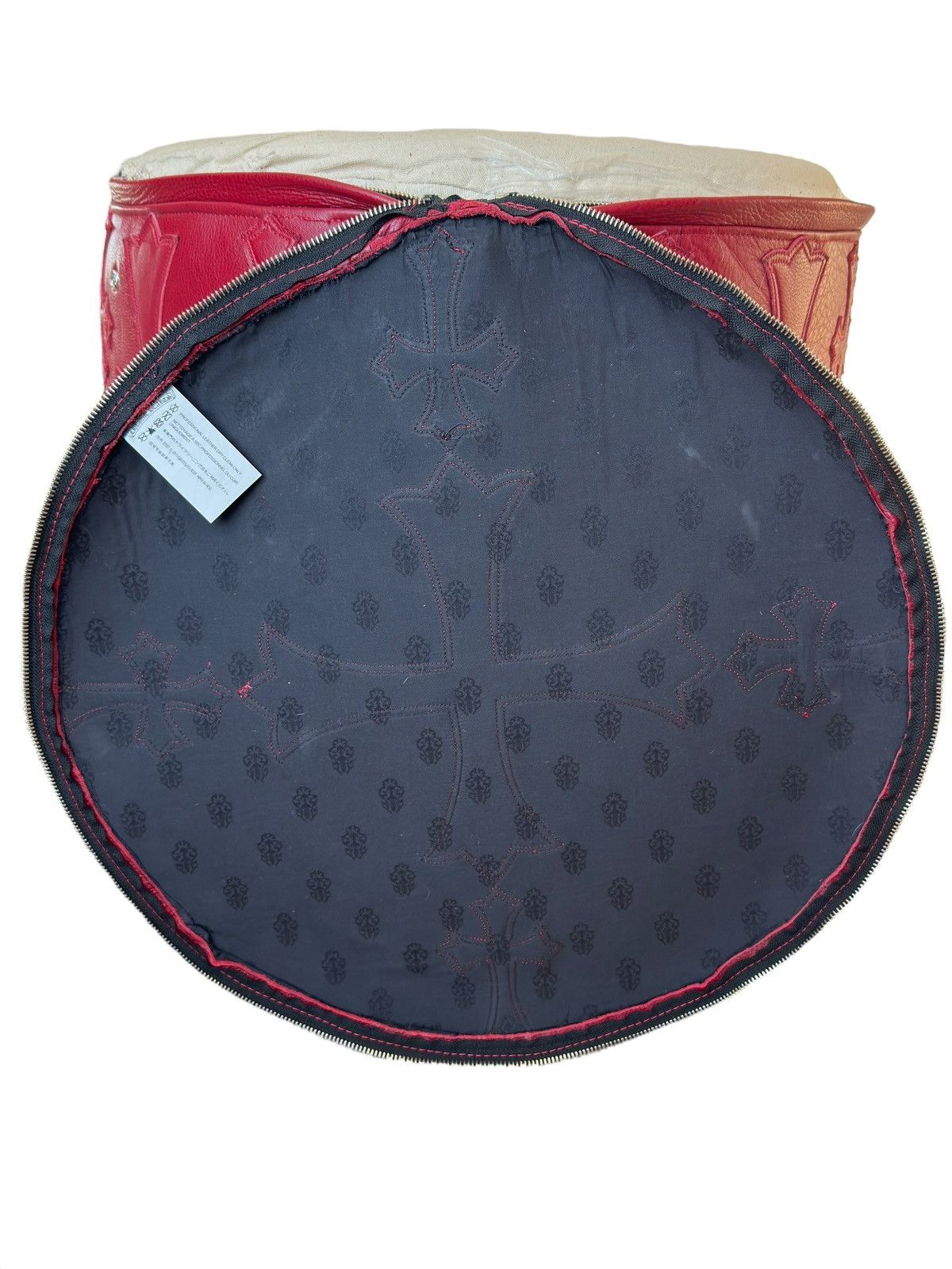 Chrome Hearts Chrome Hearts 1/1 Blood Red Tuffet Ottoman Stool🩸 Size ONE SIZE - 17 Thumbnail