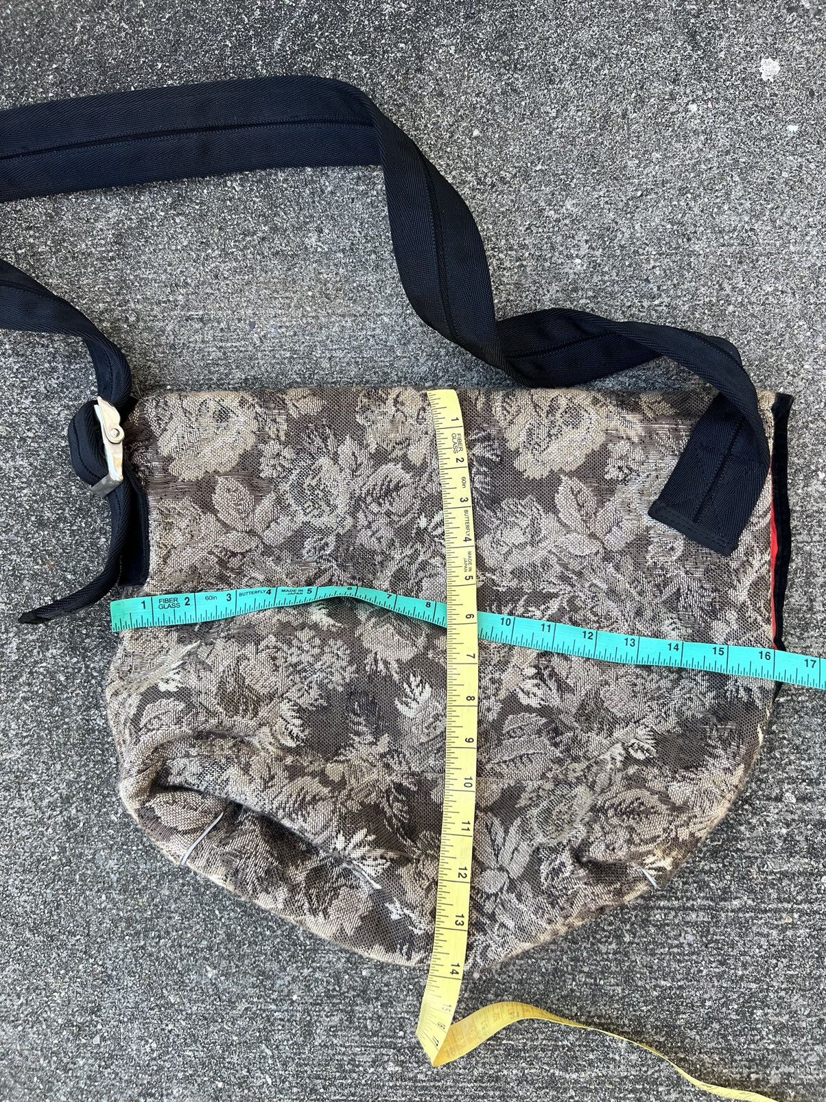 Vintage Vintage Beruf Tokyo Japan Jacquard Tarpaulin Messenger Bag Size ONE SIZE - 24 Thumbnail