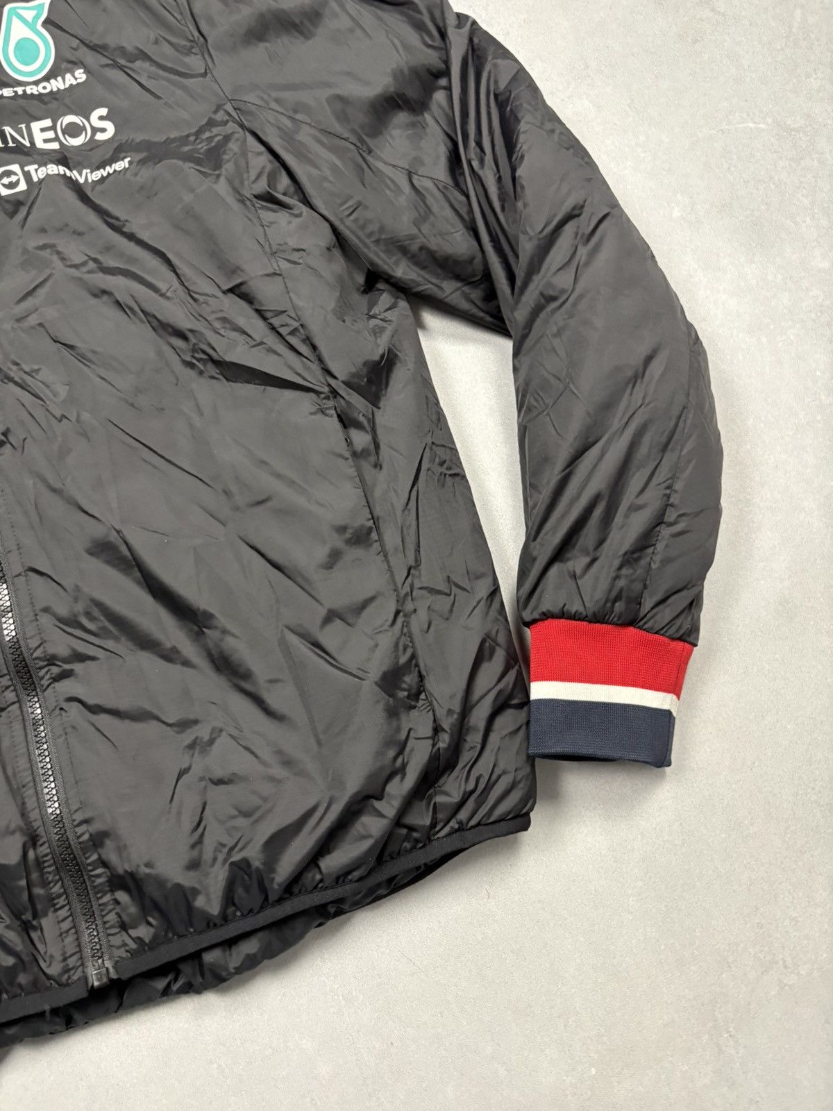 Mercedes-Benz Mercedes AMG Petronas F1 Team Jacket Black Sponsor Racing M Size US M / EU 48-50 / 2 - 5 Thumbnail
