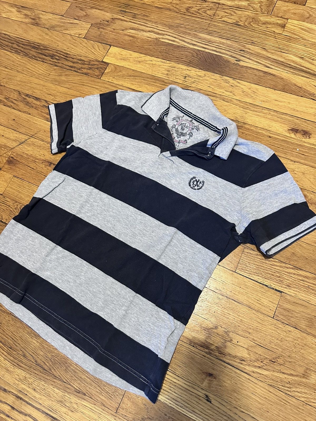 Nautica Vintage nautica stripe polo Size US S / EU 44-46 / 1 - 1 Thumbnail