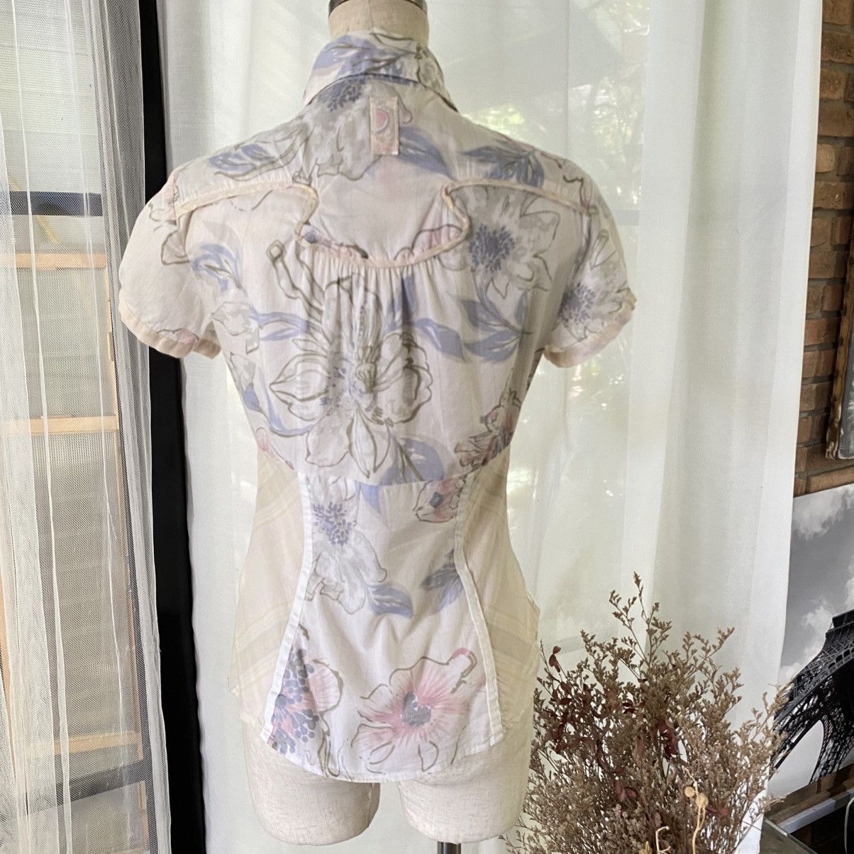 Diesel DIESEL Sweet Meadow Blouse Size S / US 4 / IT 40 - 18 Thumbnail