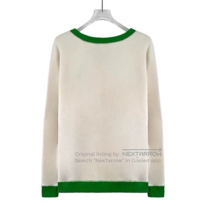 Gucci Gucci Colour-blocked logo letter sequin cotton round-neck Size US S / EU 44-46 / 1 - 2 Thumbnail