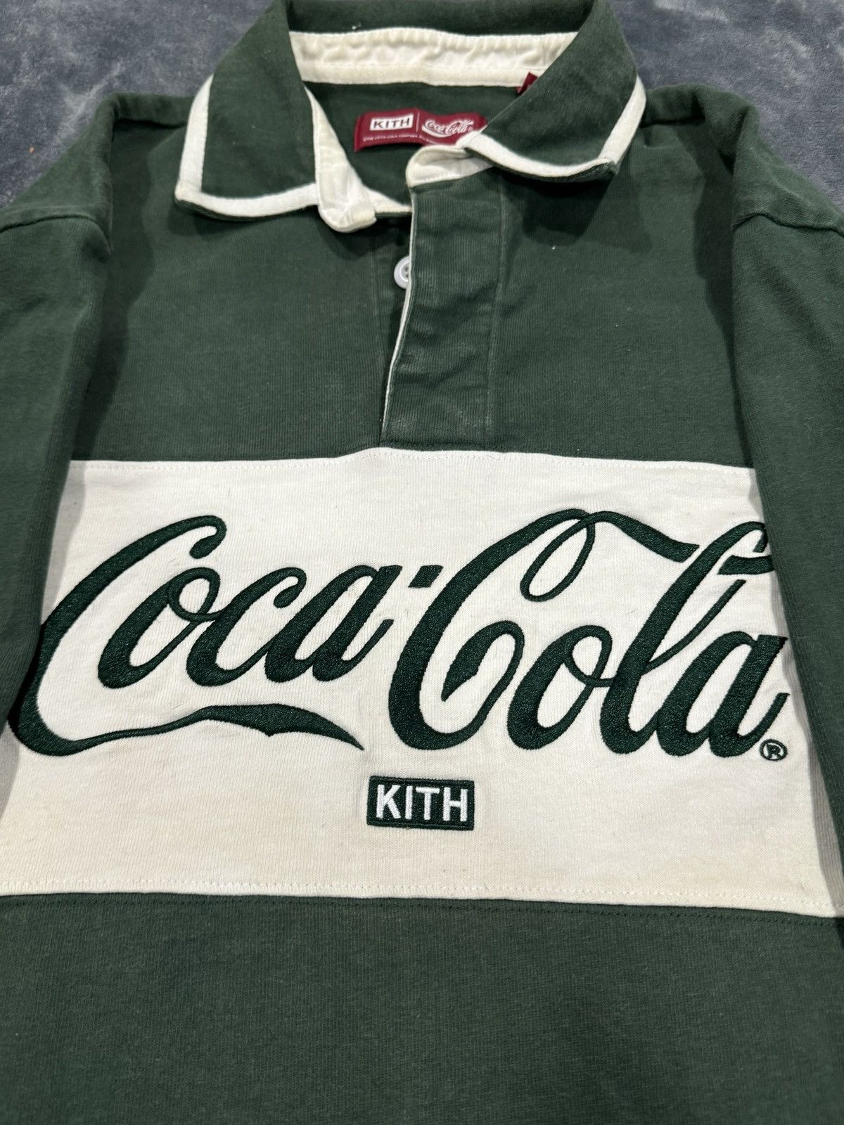 Kith Kith coca cola rugby polo Size US S / EU 44-46 / 1 - 3 Thumbnail