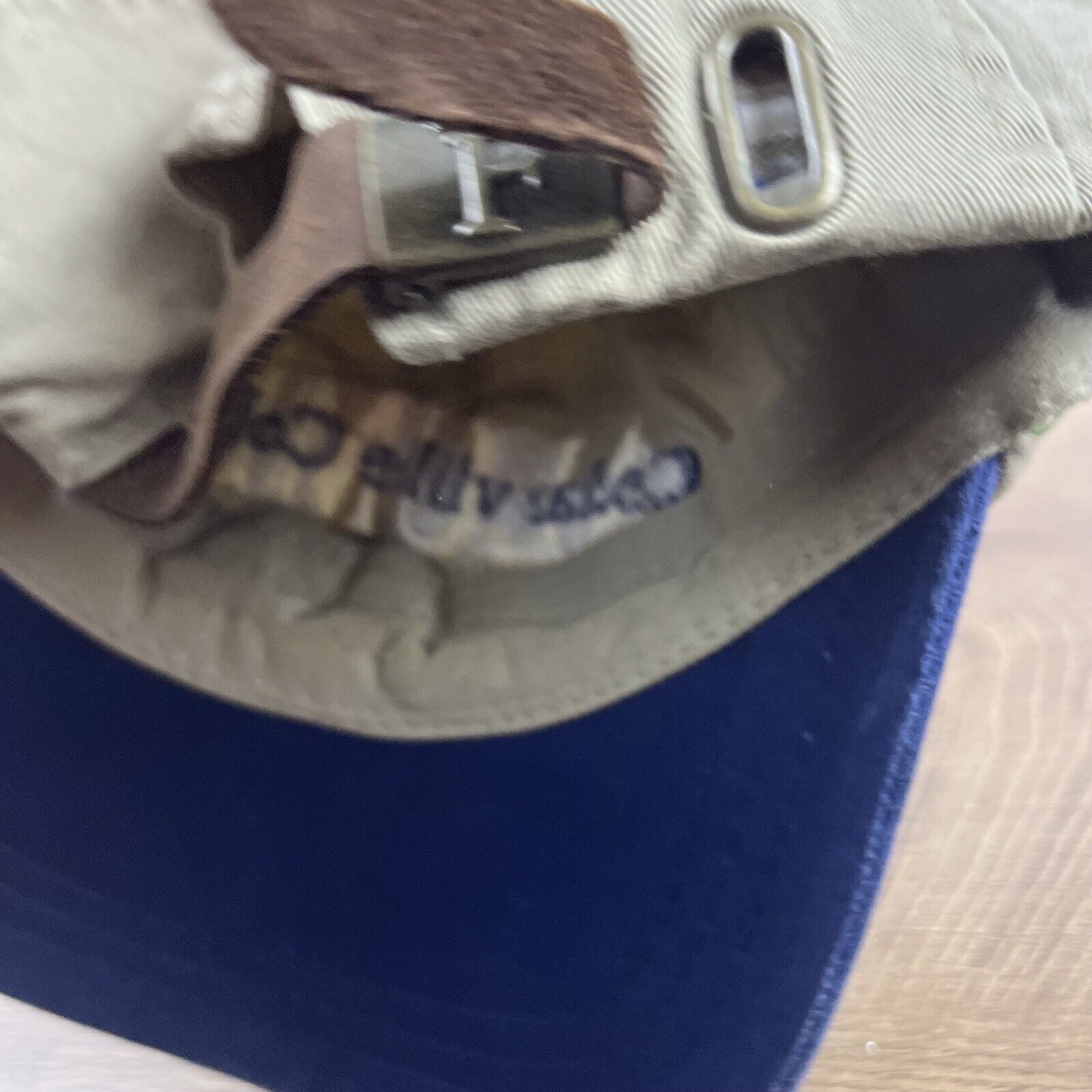 Other Cedarville College Alumni Hat Brown Cap Adjustable Brown Tan Size ONE SIZE - 12 Thumbnail