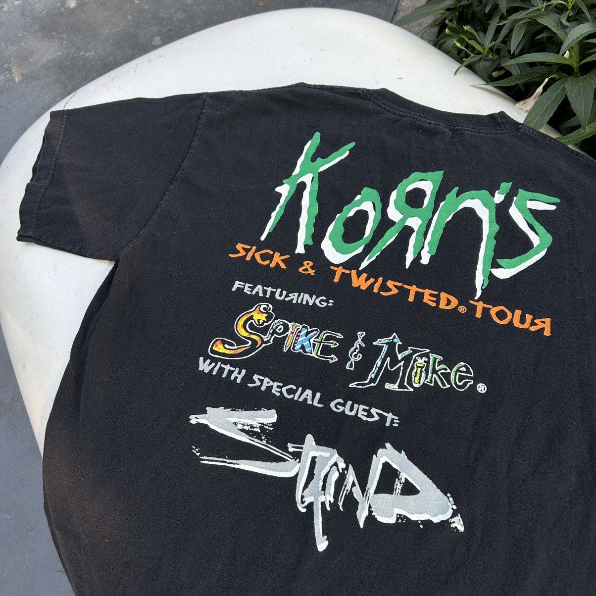 Band Tees Vintage korn 1997 sick & twisted Size US XL / EU 56 / 4 - 7 Thumbnail