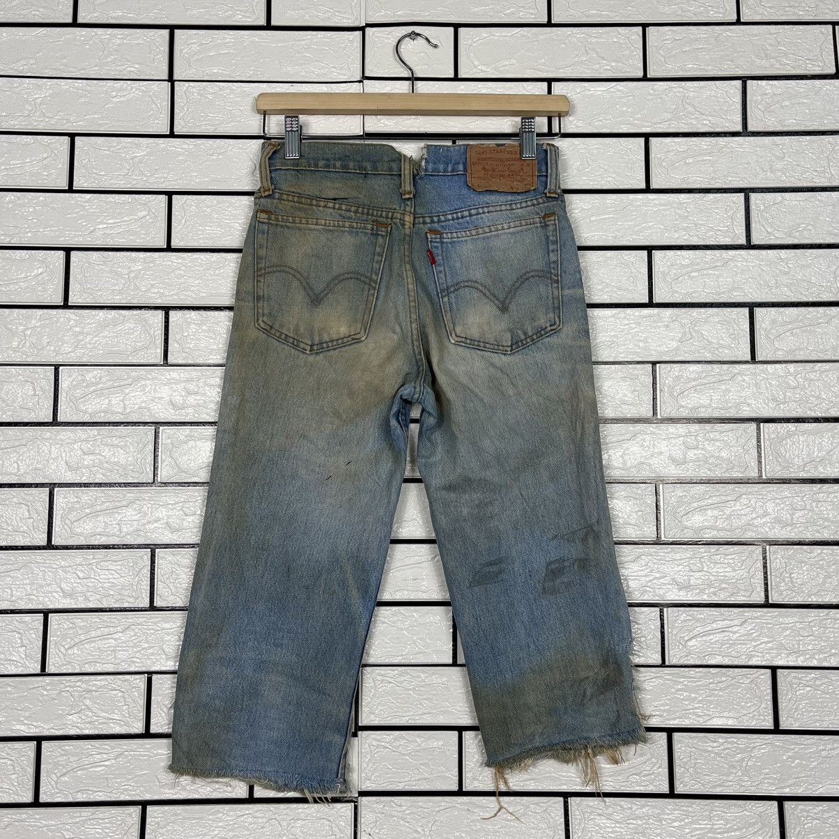 Levi's Vintage Clothing Vintage 80s Levis Lot 506-0217 Selvedge Distressed Denim Size US 26 / EU 42 - 7 Thumbnail