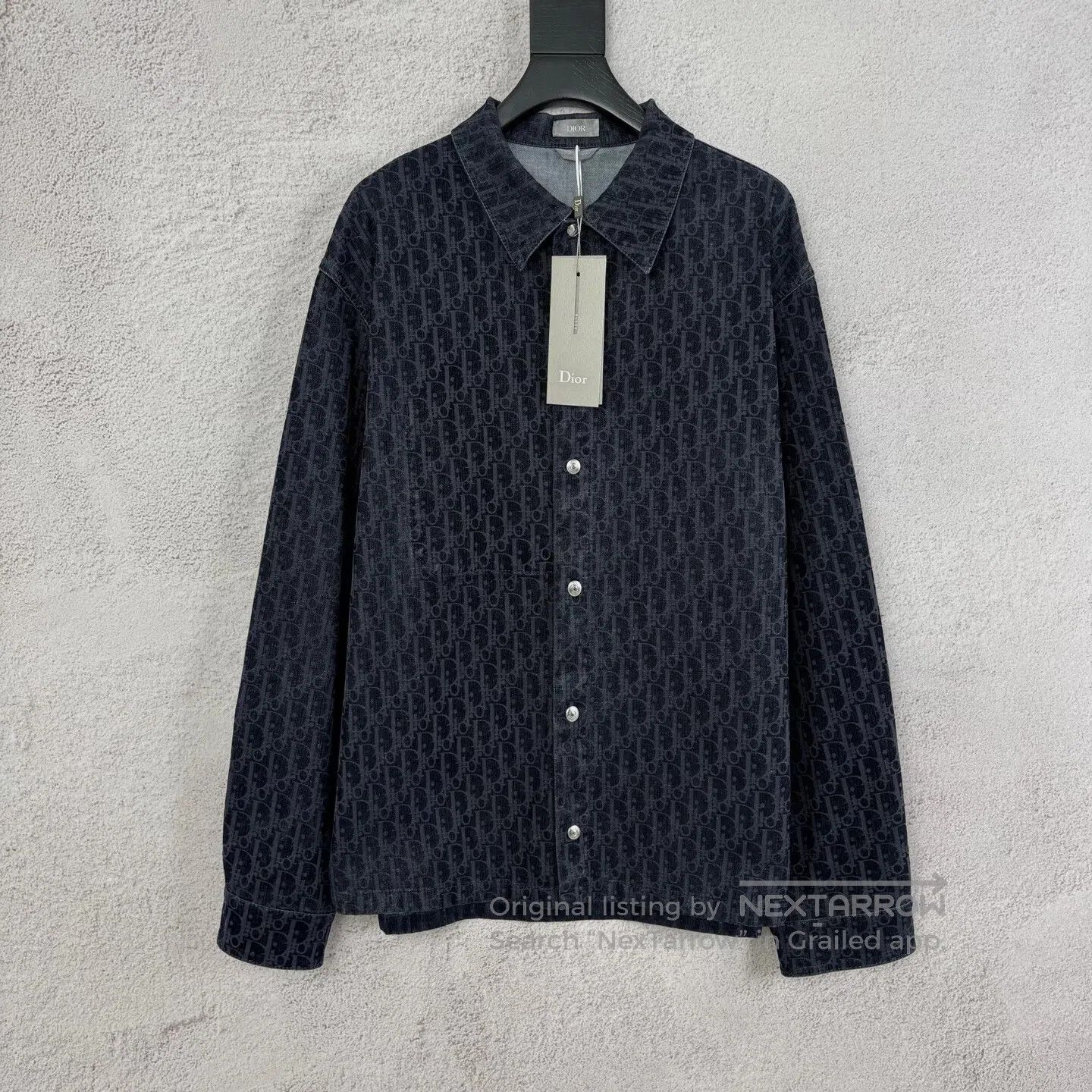 Dior Dior Aged-style full-print fleece shirt jacket Size US M / EU 48-50 / 2 - 1 Thumbnail