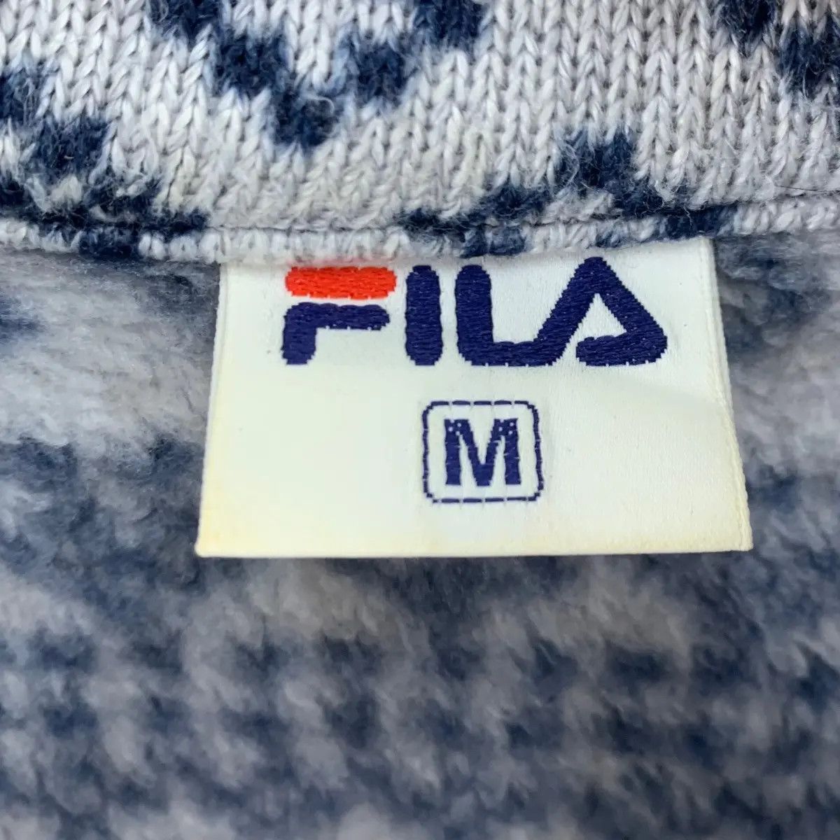 Fila FILA Navajo Aztec Native Design Half Zipper Knitwear Fleece Size US M / EU 48-50 / 2 - 9 Thumbnail