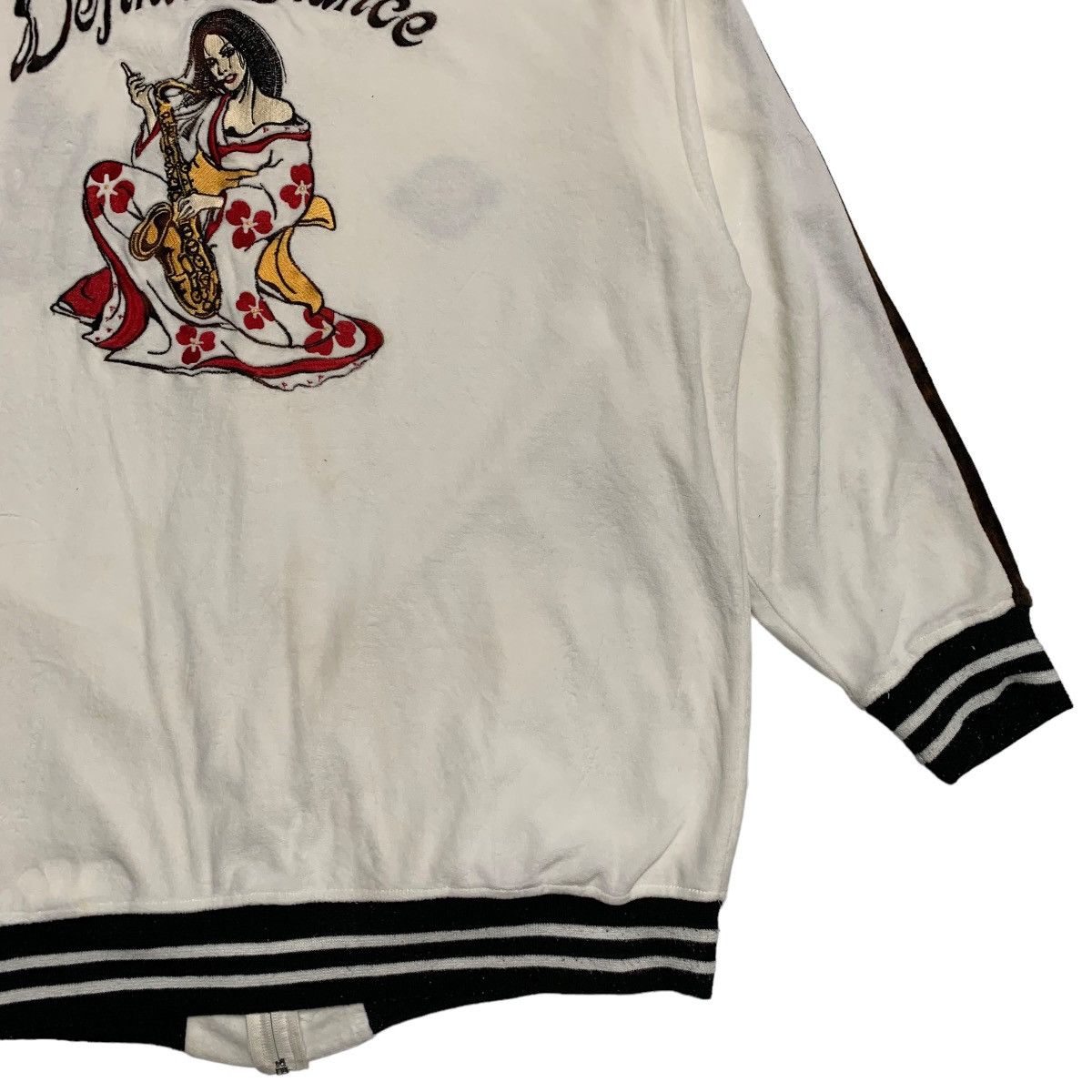 Japanese Brand Defective Struct Sukajan Geisha Sweater Jacket Size US XL / EU 56 / 4 - 10 Thumbnail