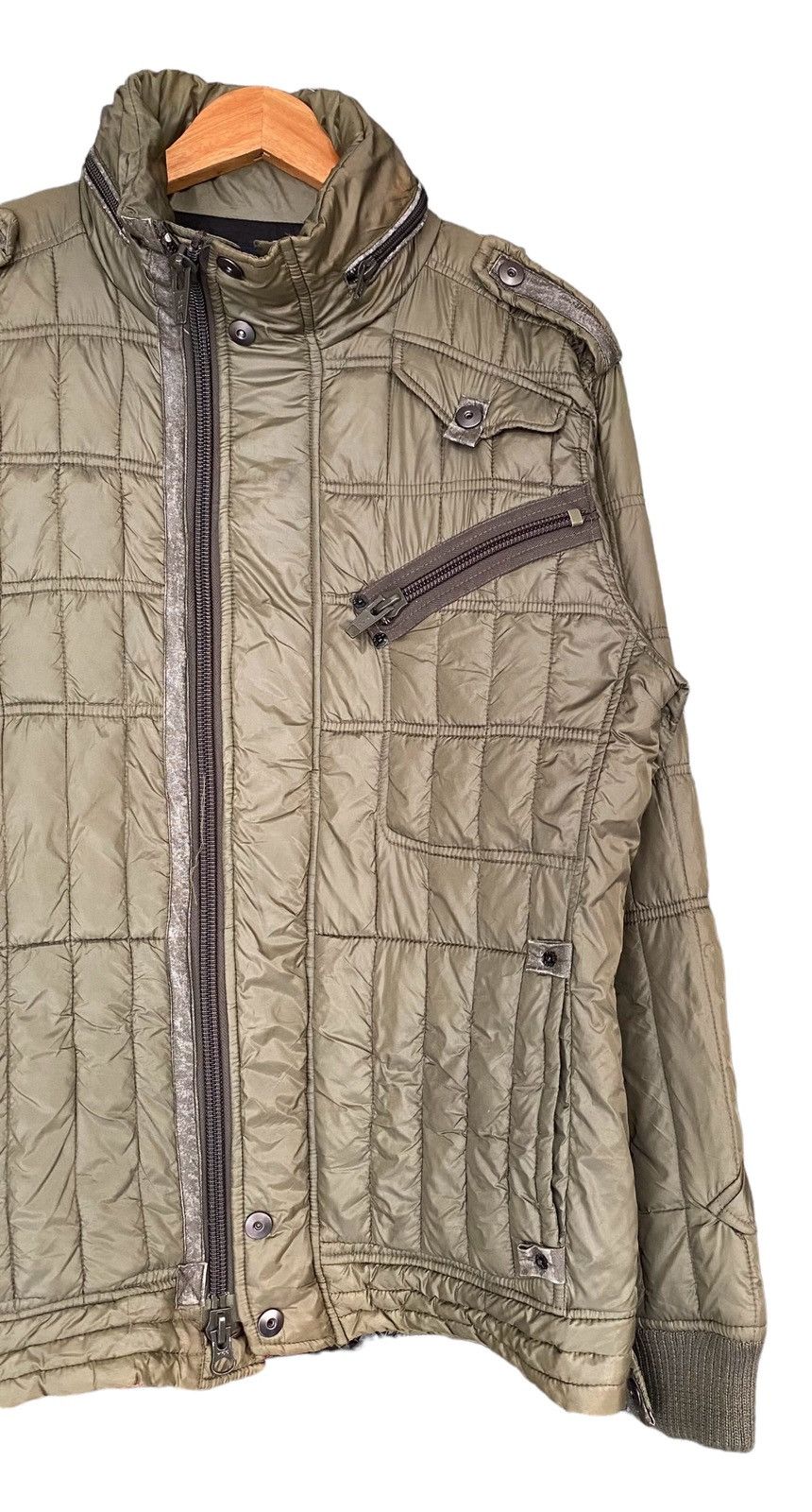 AVIREX VARSITY Puffer Varsity Hoodie Jacket