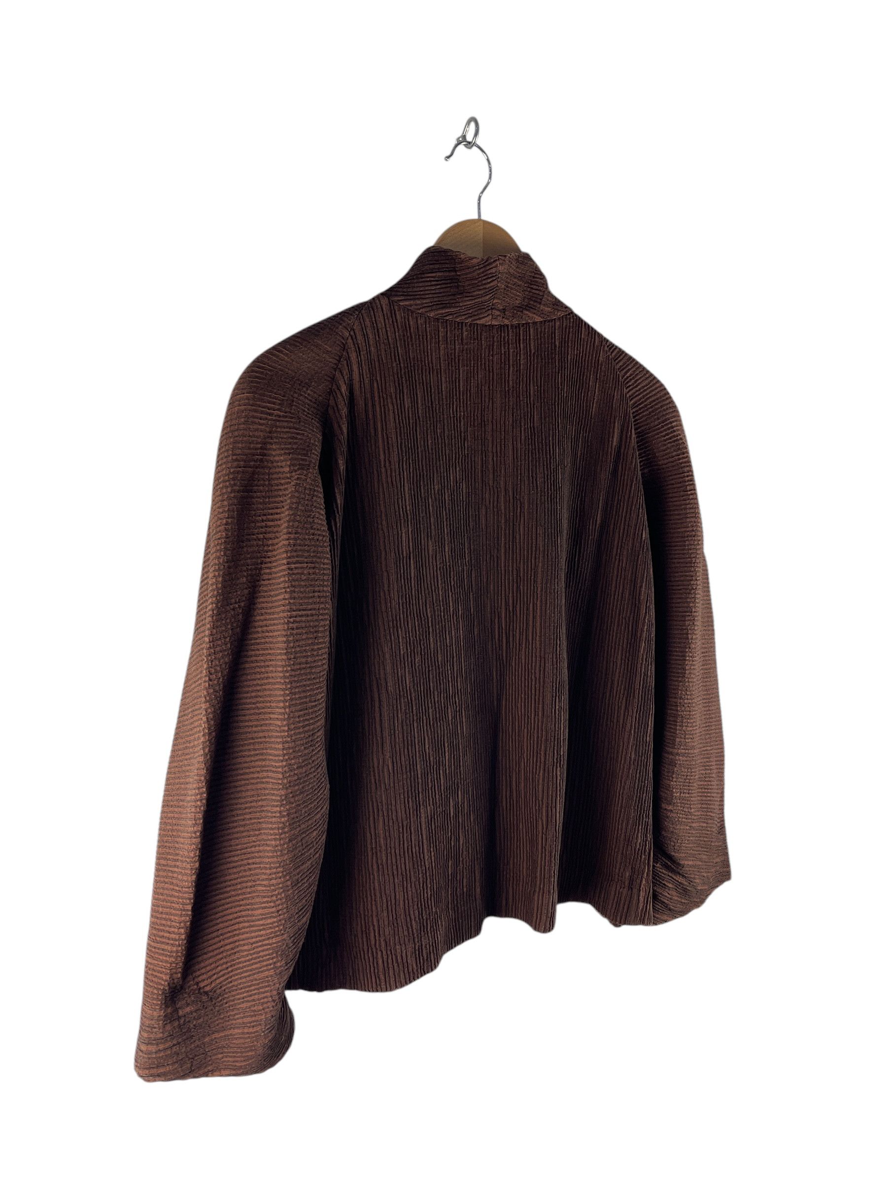 Issey Miyake Vintage Issey Miyake Permanente Pleated Jacket Size US M / EU 48-50 / 2 - 6 Thumbnail