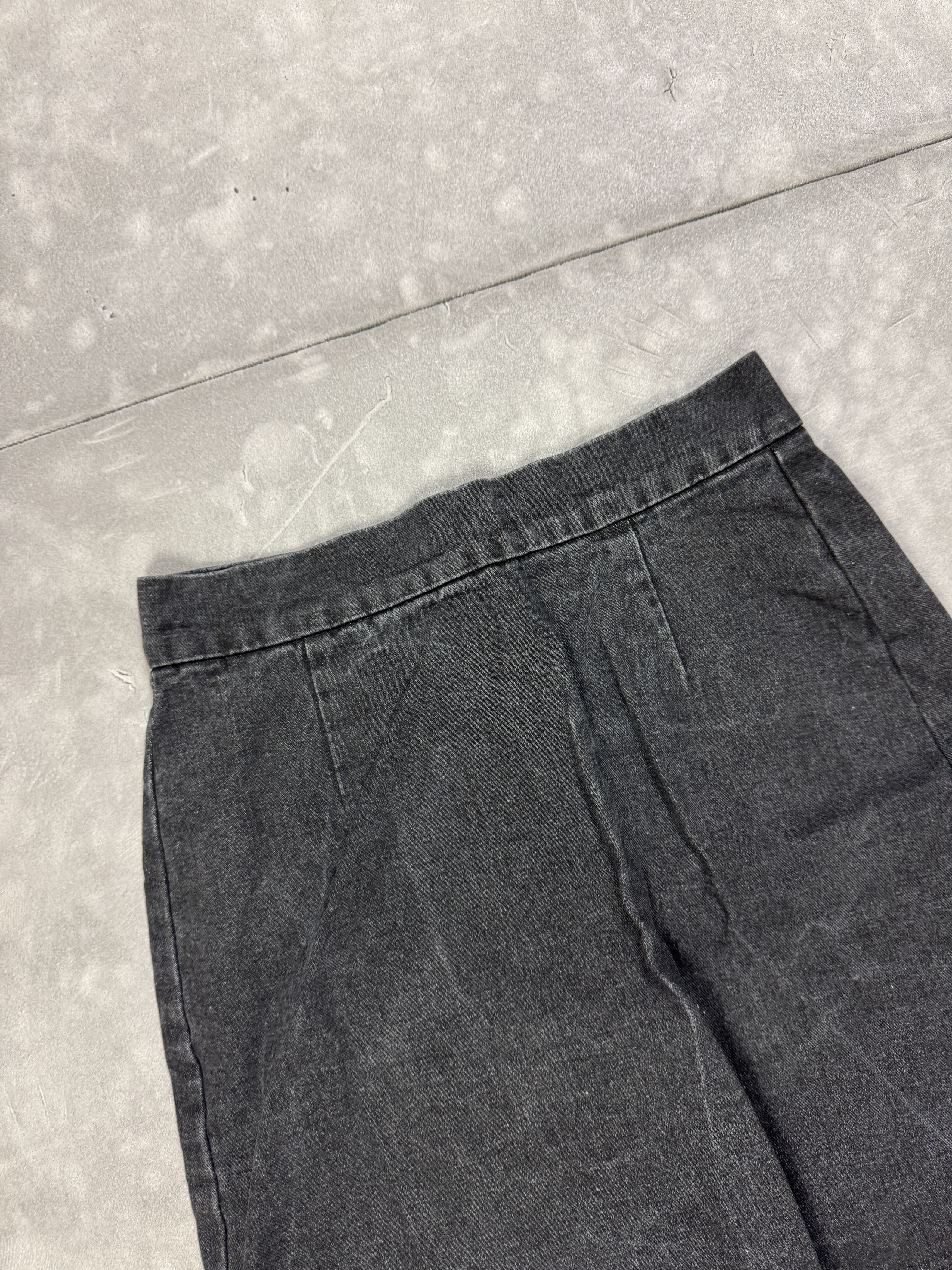 Denim & Co. Vintage Denim & Co Washed Mini Denim Skirt Retro (S) Size 27" / US 4 / IT 40 - 3 Thumbnail