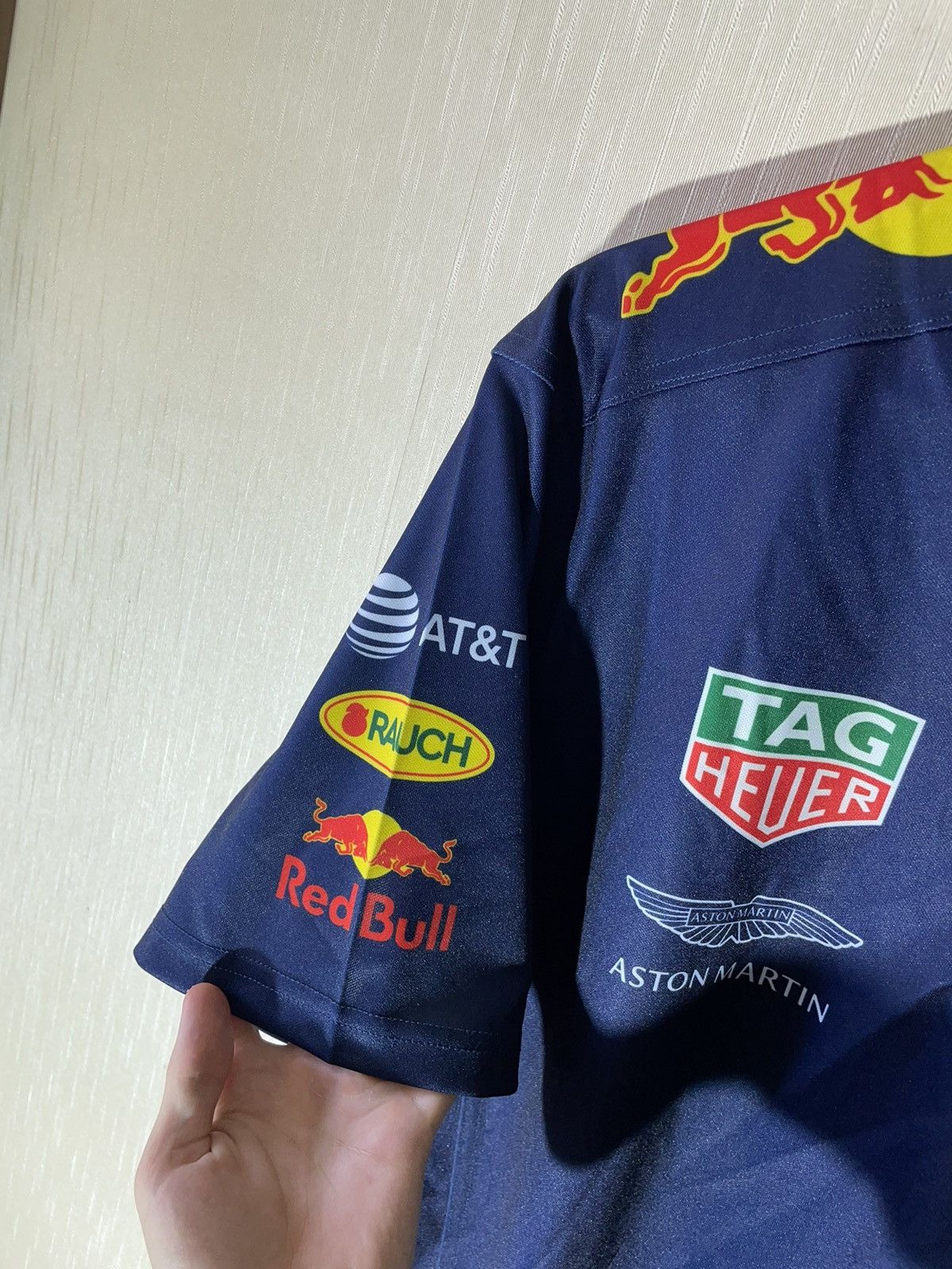 Vintage Puma Red Bull racing streetwear polo shirt Size US XL / EU 56 / 4 - 9 Thumbnail