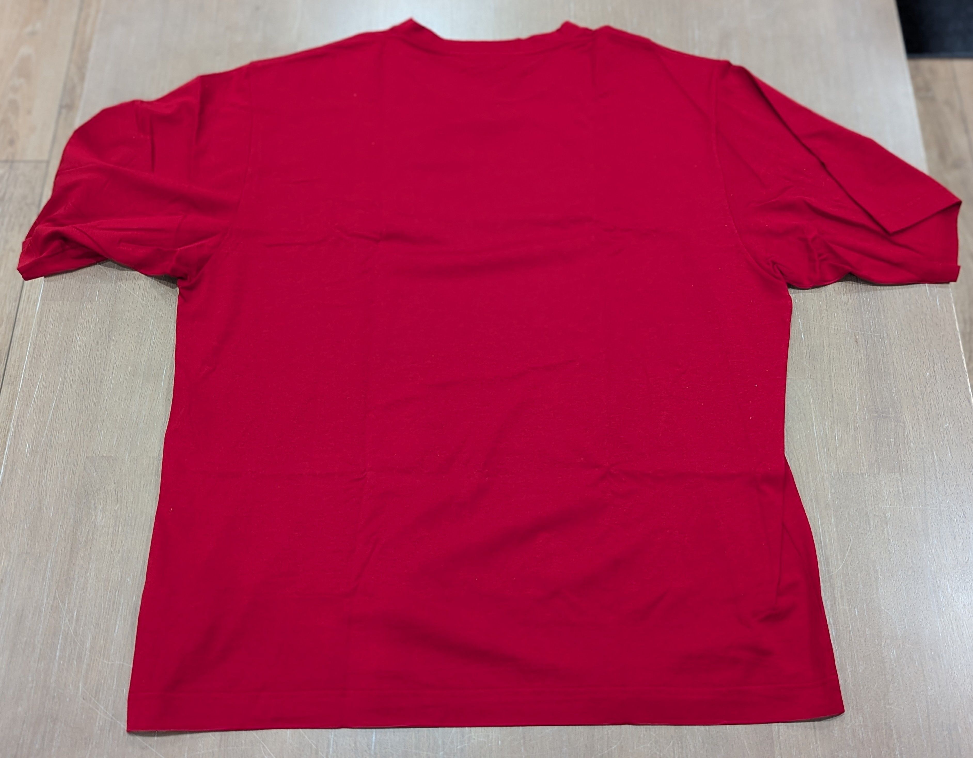Dolce & Gabbana Dolce Gabbana Embossed D&G Logo T-Shirt Red 56 US 46 Size US XL / EU 56 / 4 - 5 Thumbnail