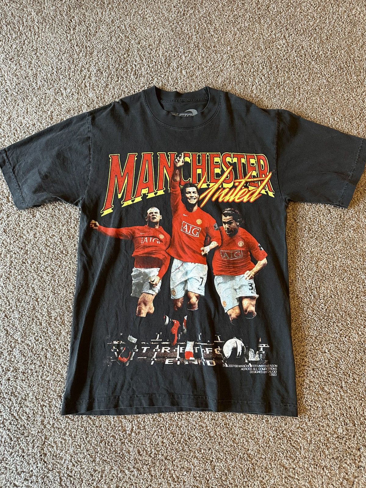 Vintage Vintage Manchester United “ferries built this house” tee Size US S / EU 44-46 / 1 - 1 Thumbnail