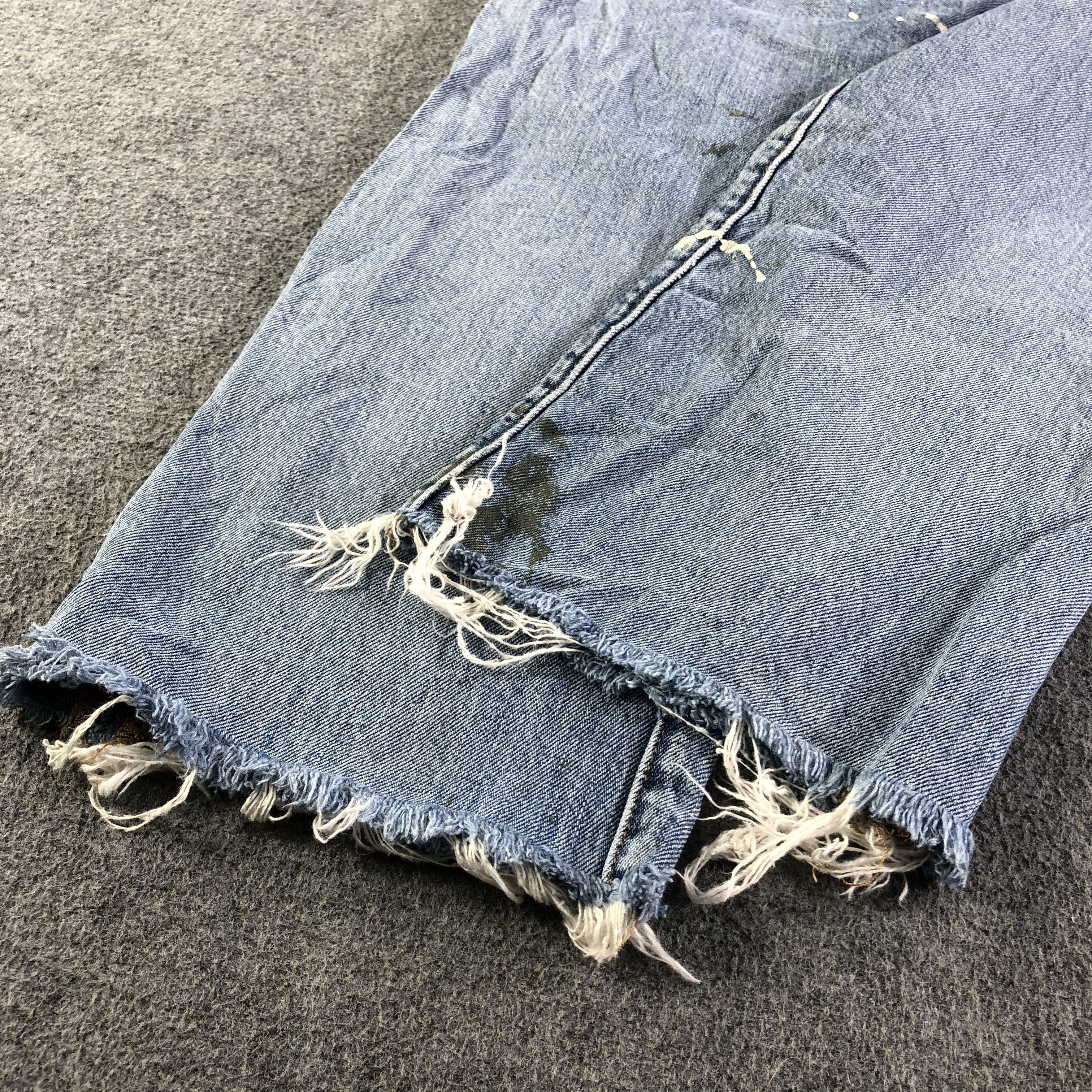 Levi's Vintage Blue Wash Levis 501 Jeans-J4184 Size US 32 / EU 48 - 6 Thumbnail