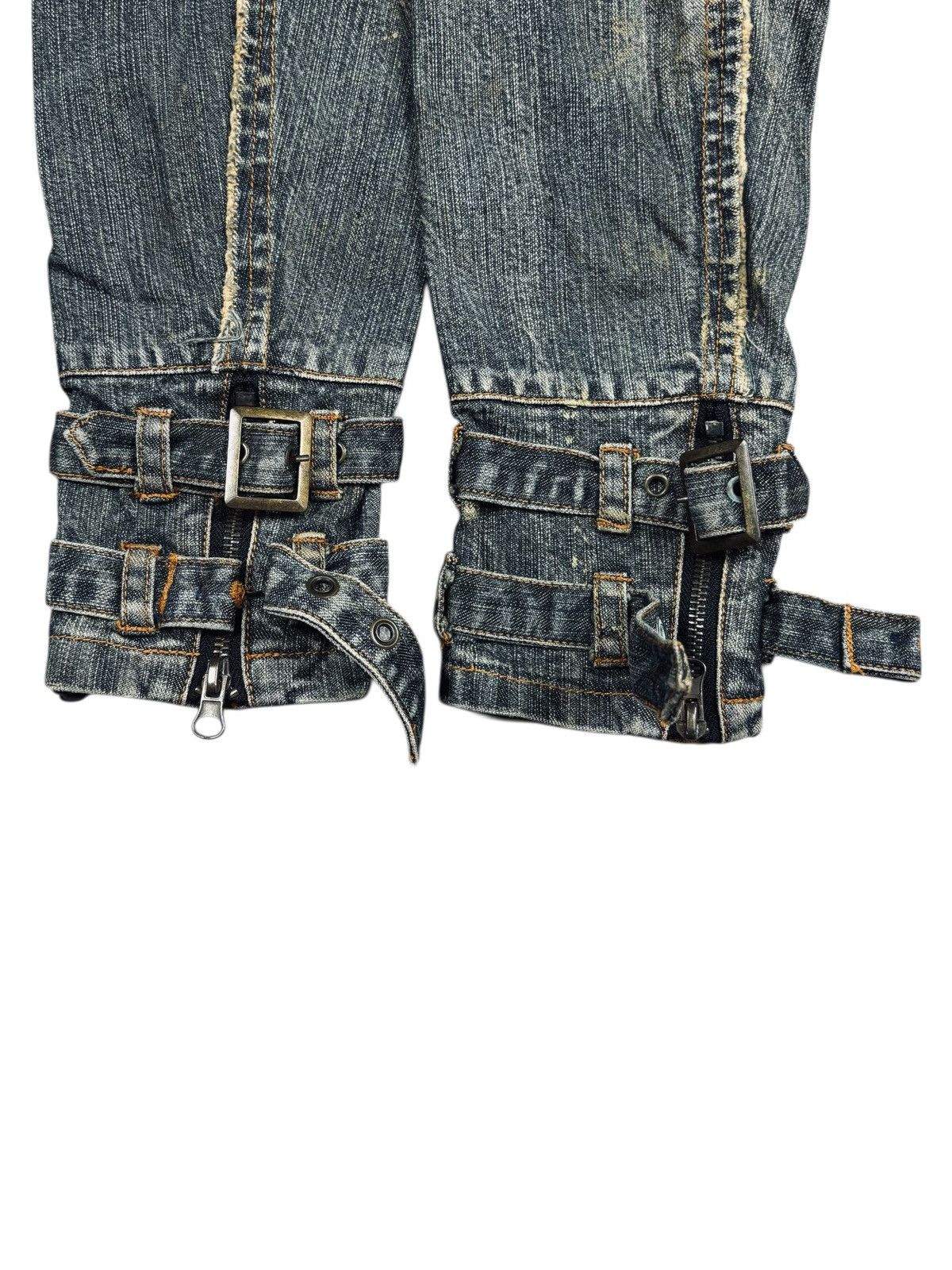 Ekam 2000s In The Attic - Bondage Rider Denim Jacket Size US M / EU 48-50 / 2 - 7 Thumbnail