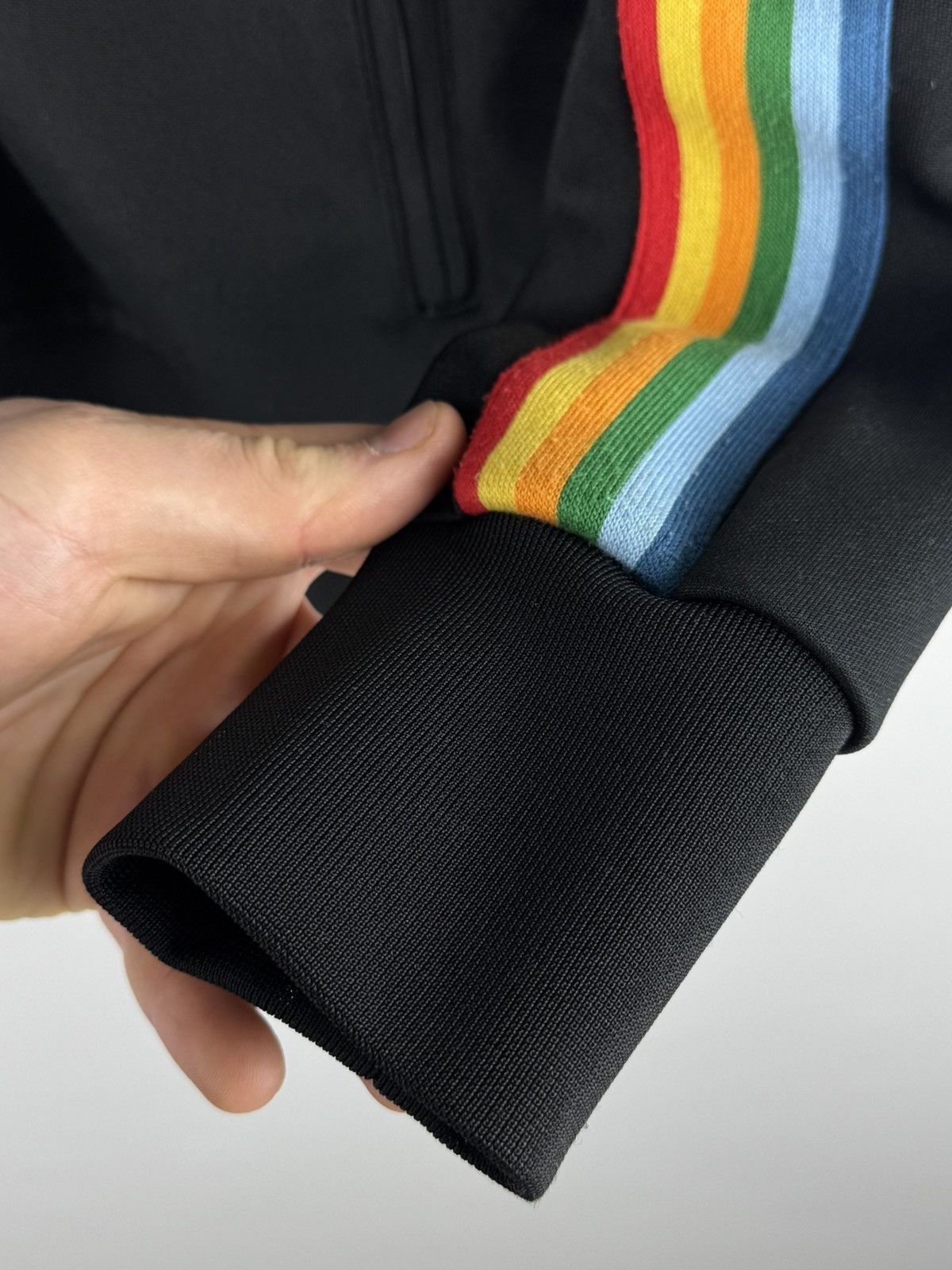 Palm Angels Palm Angels Track Jacket - Raindow Black Size US S / EU 44-46 / 1 - 4 Thumbnail