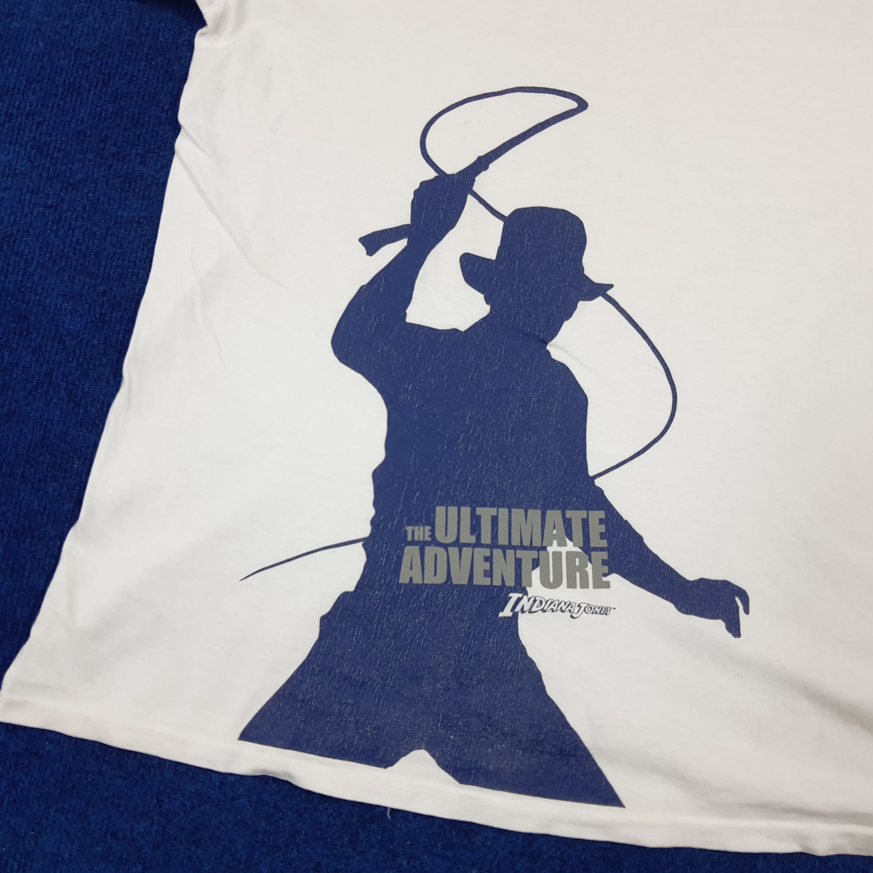Vintage Vintage Indiana Jones The Ultimate Hero Movie Tshirt Size US L / EU 52-54 / 3 - 2 Thumbnail
