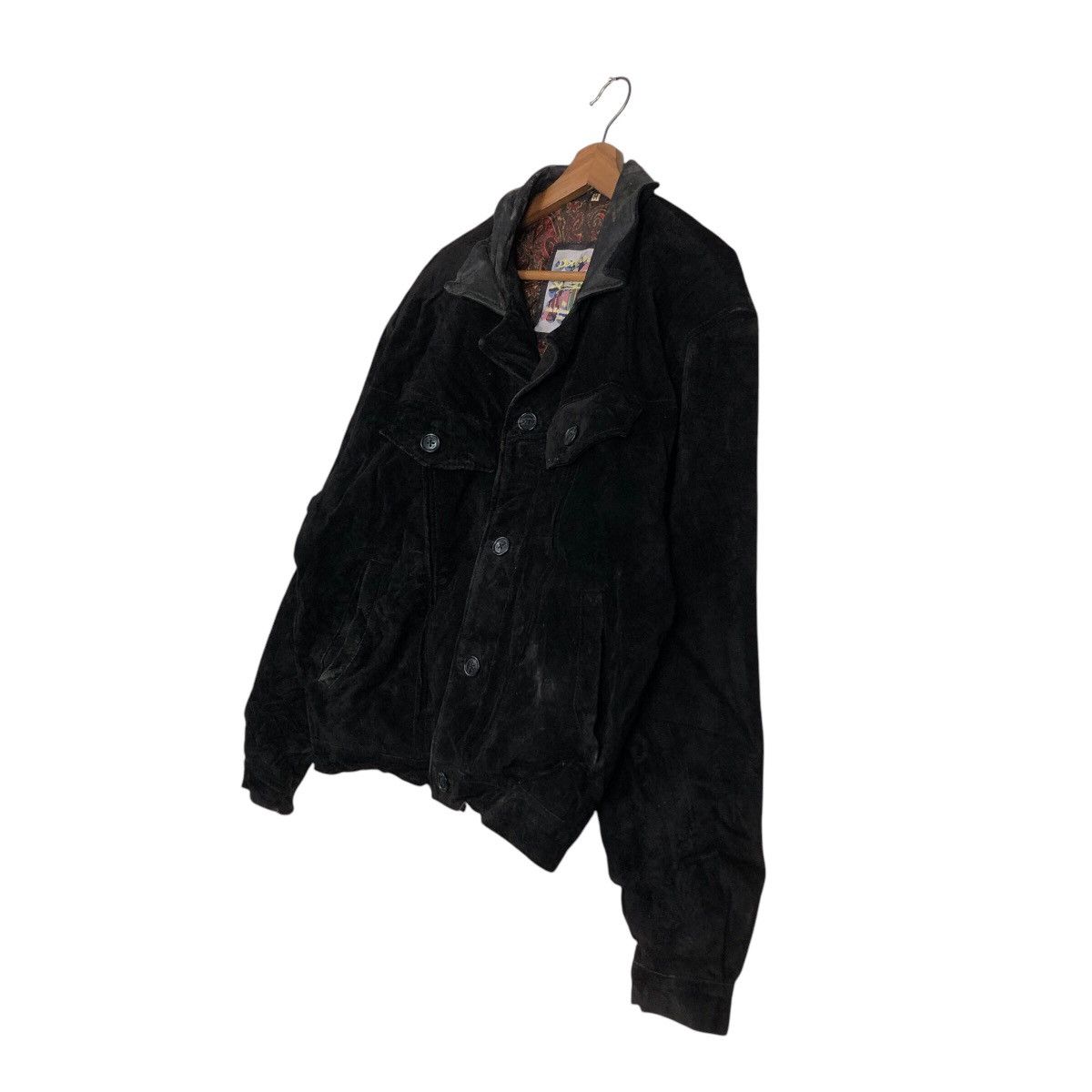 Japanese Brand 📌Vintage Leather Jacket Blanket Dragon Tokyo Issey Miyake Size US M / EU 48-50 / 2 - 3 Thumbnail