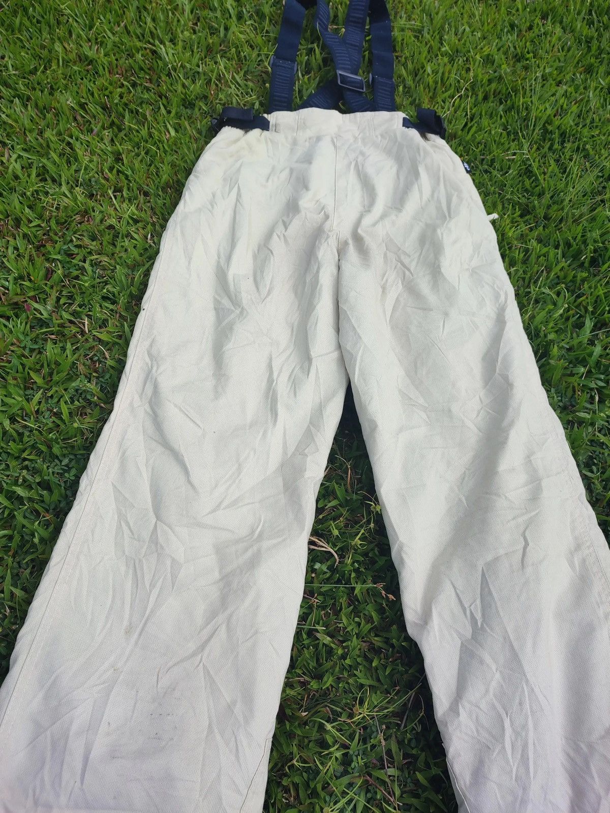 Ellesse × Vintage Ellesse Vintage Snow Pants – Ivory Insulated Ski Trousers Size US 30 / EU 46 - 9 Thumbnail
