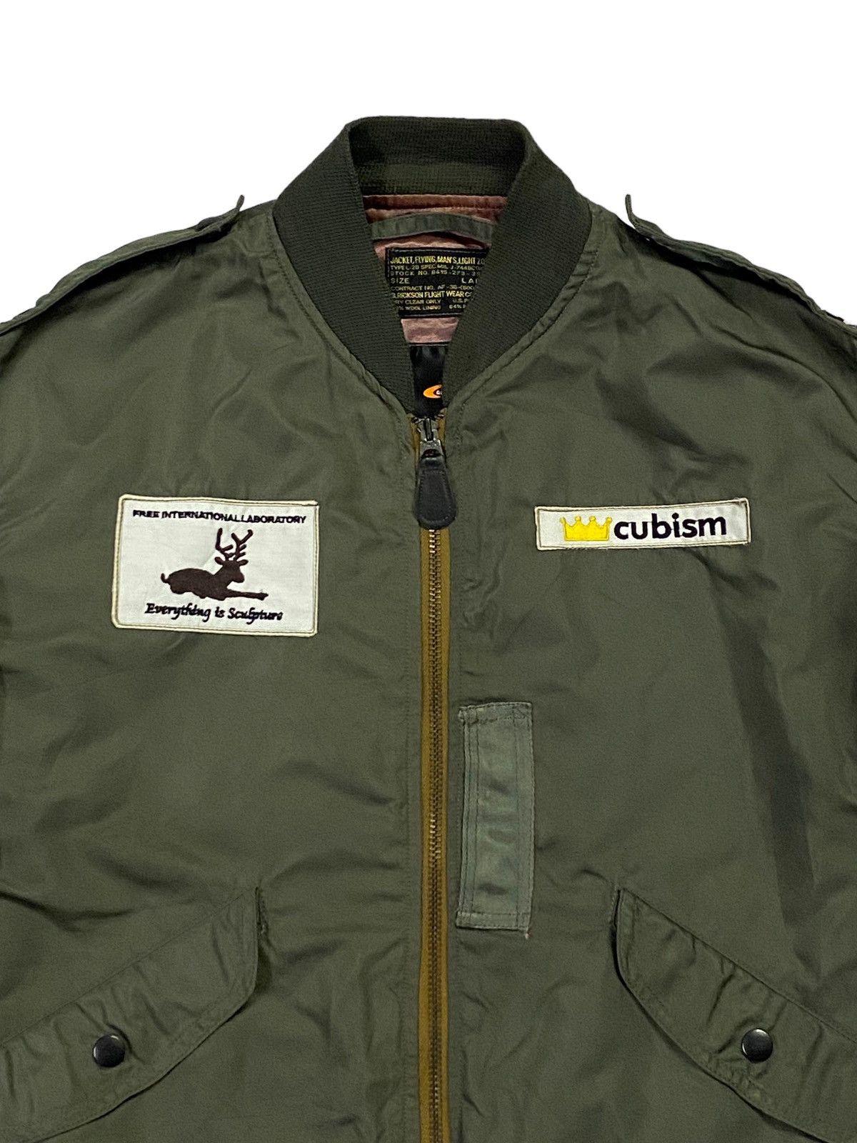 Buzz Rickson's × Gallery1950 Buzz Rickson X Gallery 1950 TYPE L-2B Flight Jacket Size US L / EU 52-54 / 3 - 14 Thumbnail