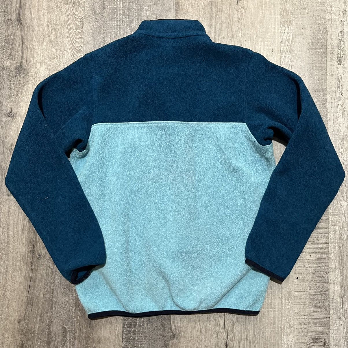 Patagonia Patagonia Synchilla Snap-T Fleece Teal Blue Pullover Size S / US 4 / IT 40 - 2 Thumbnail
