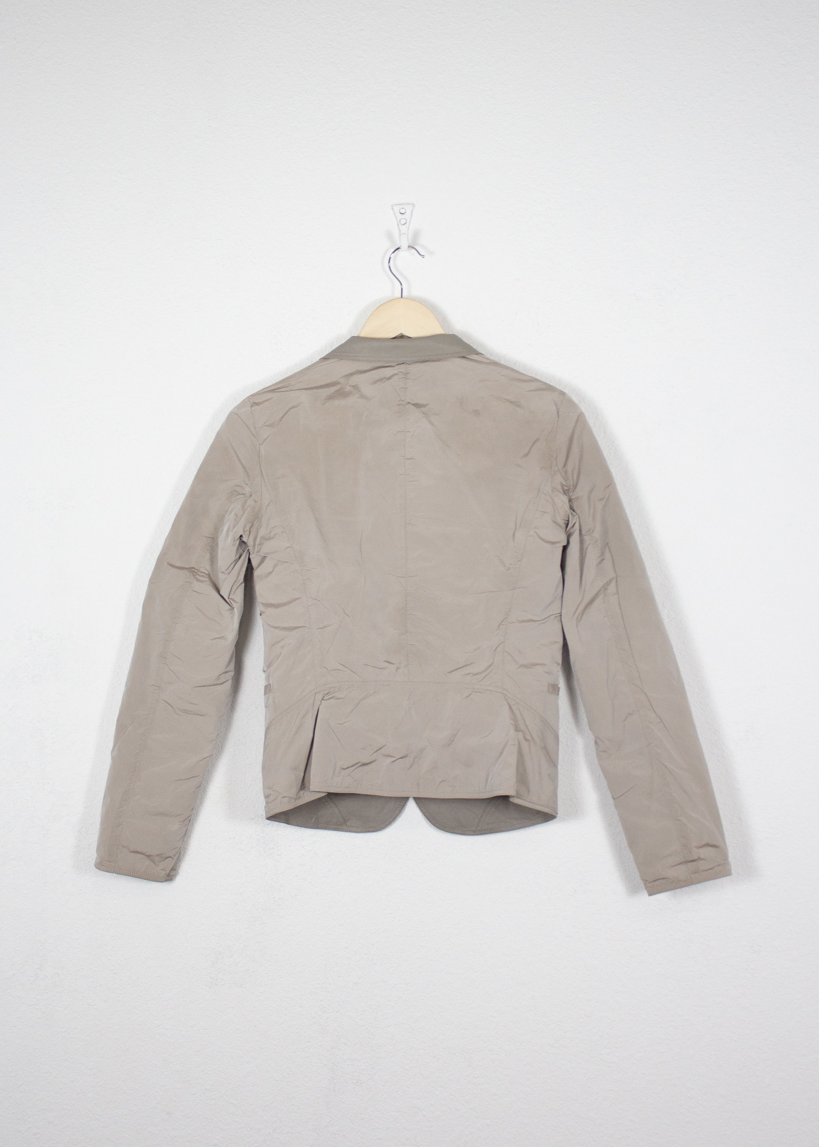 Jil Sander Jil Sander Reversible Leather-Nylon Blazer Jacket Y2K Size XXS / US 00 / IT 34 - 10 Thumbnail