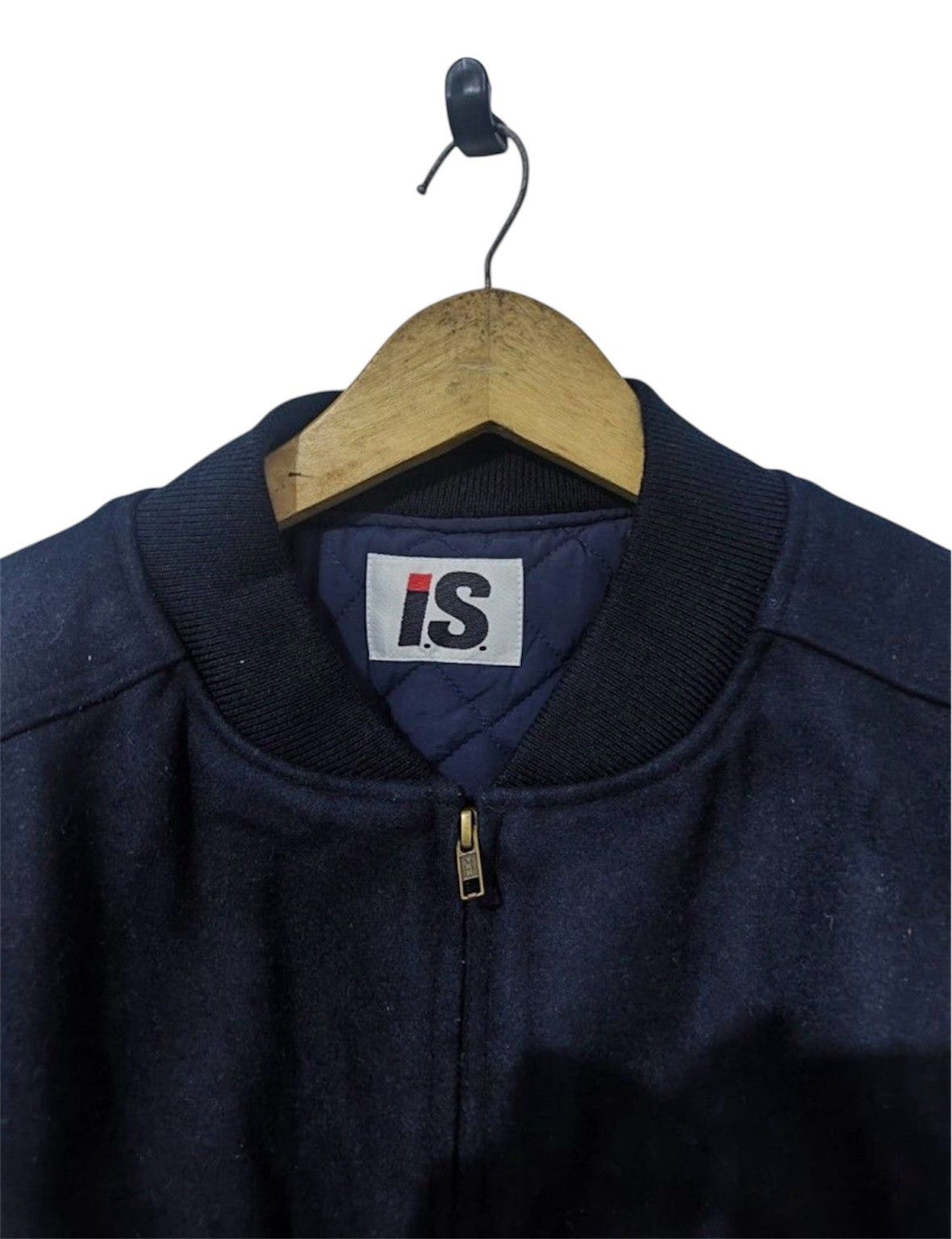 Tsumori Chisato 💥LAST💥 Vintage Issey Miyake Wool Bomber Jacket Size US L / EU 52-54 / 3 - 3 Thumbnail