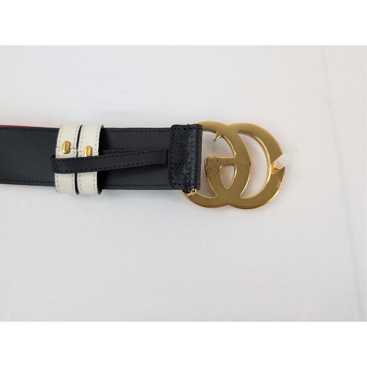 Adidas × Gucci o1rshd1 Size: 75 / M Belt W.40 GG Mar in Black Size 30 - 7 Thumbnail