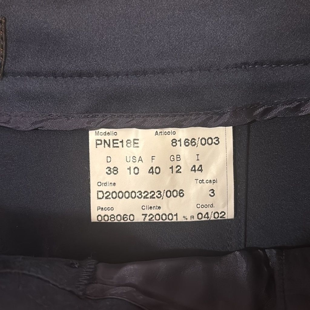Belvest Belvest Dress/Chino Pants Sz 44 (US 10) 29' Inseam Size 30" / US 8 / IT 44 - 4 Thumbnail
