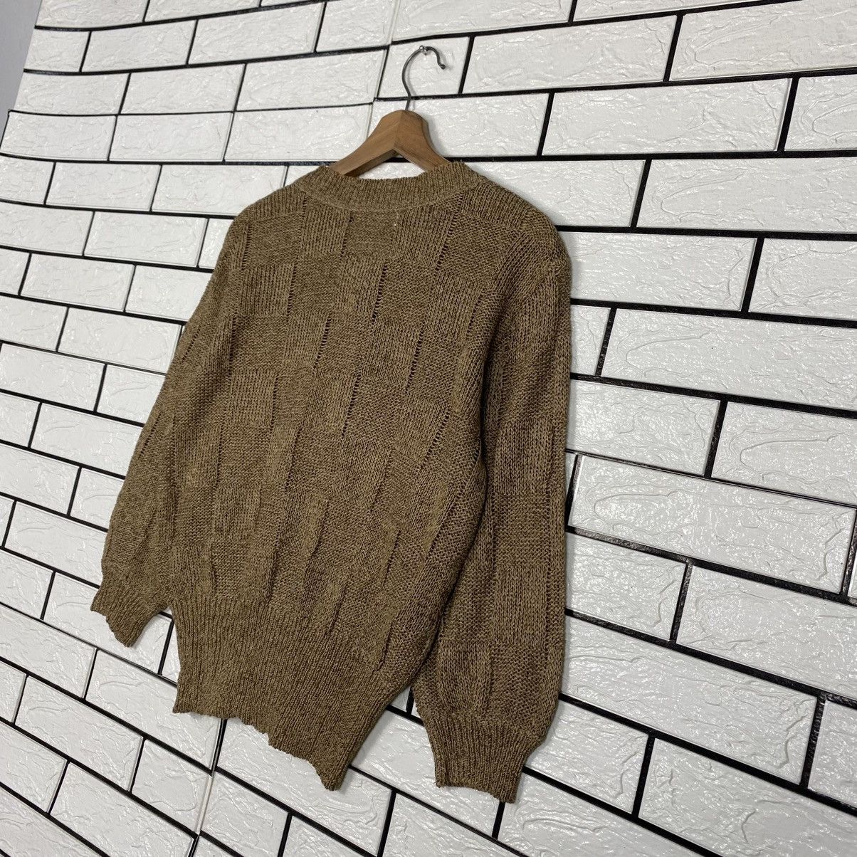 Issey Miyake 📌Vintage Knit Sweatshirt Vent De Vert Size US M / EU 48-50 / 2 - 11 Thumbnail