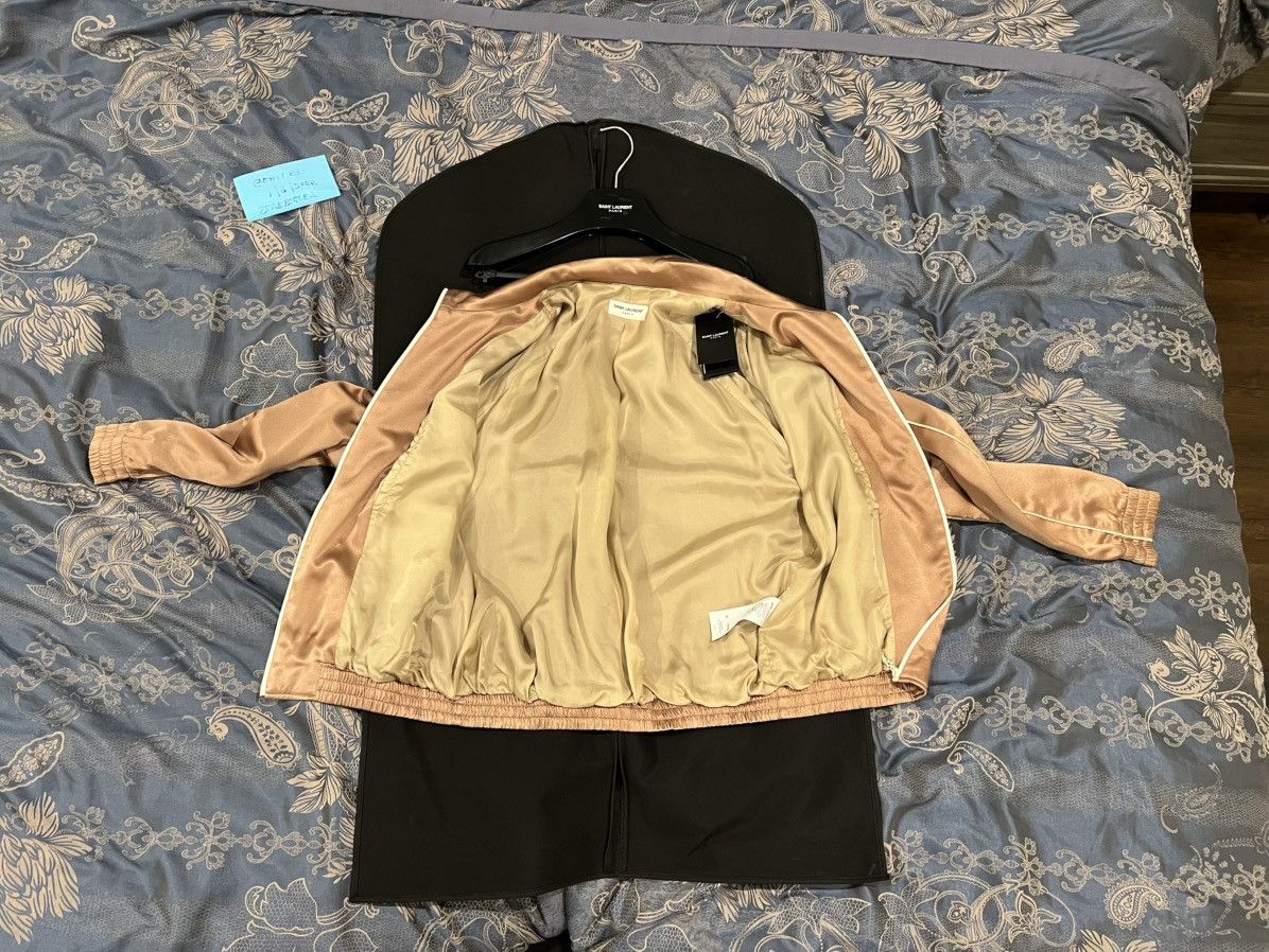 Saint Laurent Paris × Yves Saint Laurent YSL Saint Laurent Jacket in Crepe Satin (men 50) NWT Size US M / EU 48-50 / 2 - 6 Thumbnail