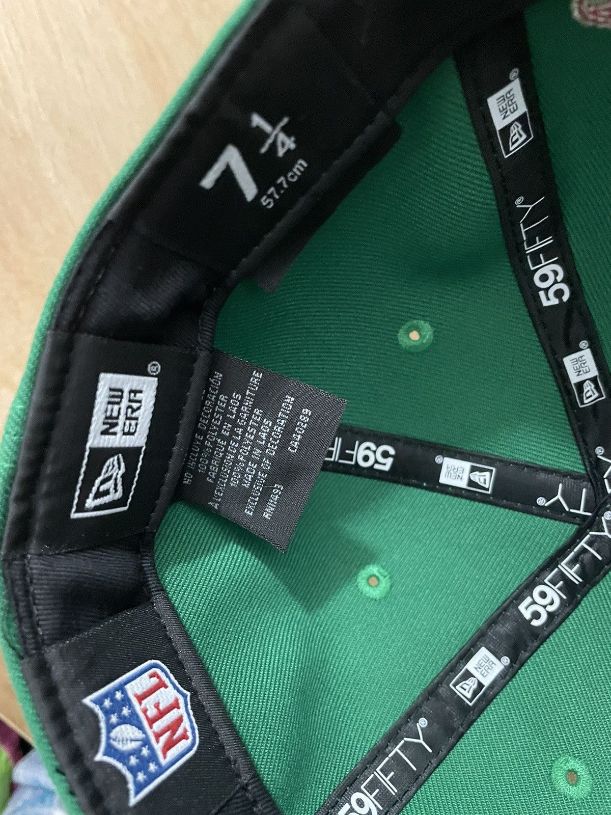 MyFitteds Myfitteds Philadelphia eagles Super Bowl patch 7 1/4 new era Size ONE SIZE - 7 Thumbnail