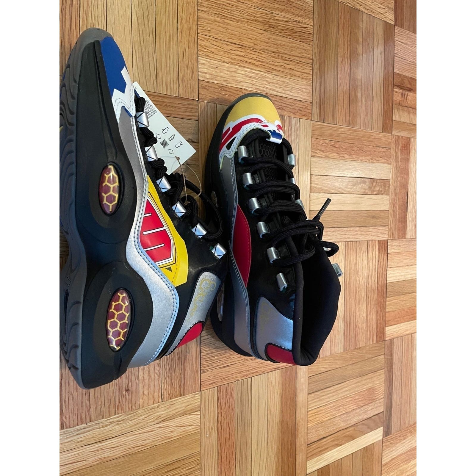 Reebok Reebok Question Mid X Power Rangers Megazord Sneakers- 6.5M Size US 6.5 / EU 39-40 - 4 Thumbnail