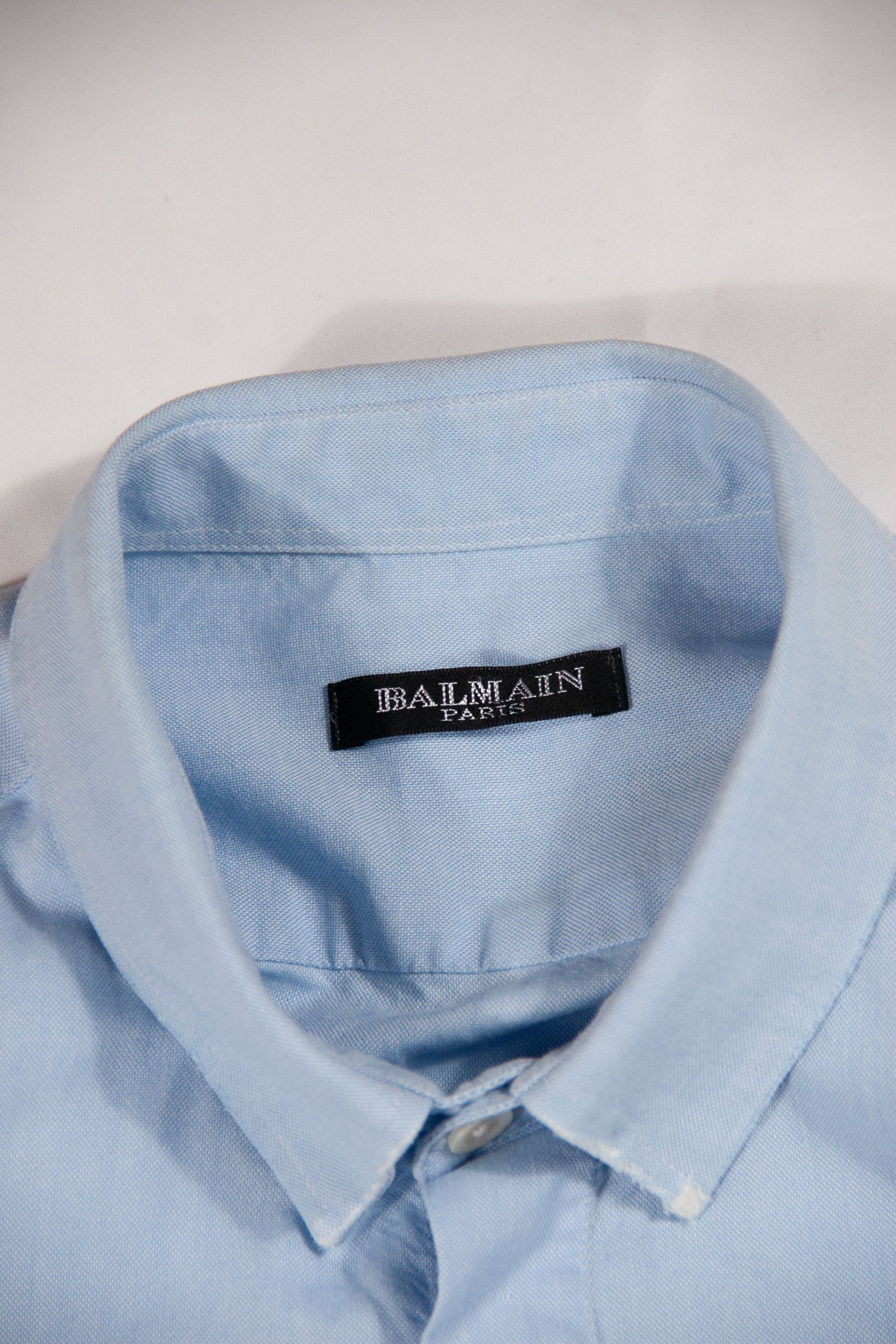 Balmain Balmain SS2010 Shirt by Christophe Decarnin Size US M / EU 48-50 / 2 - 5 Thumbnail