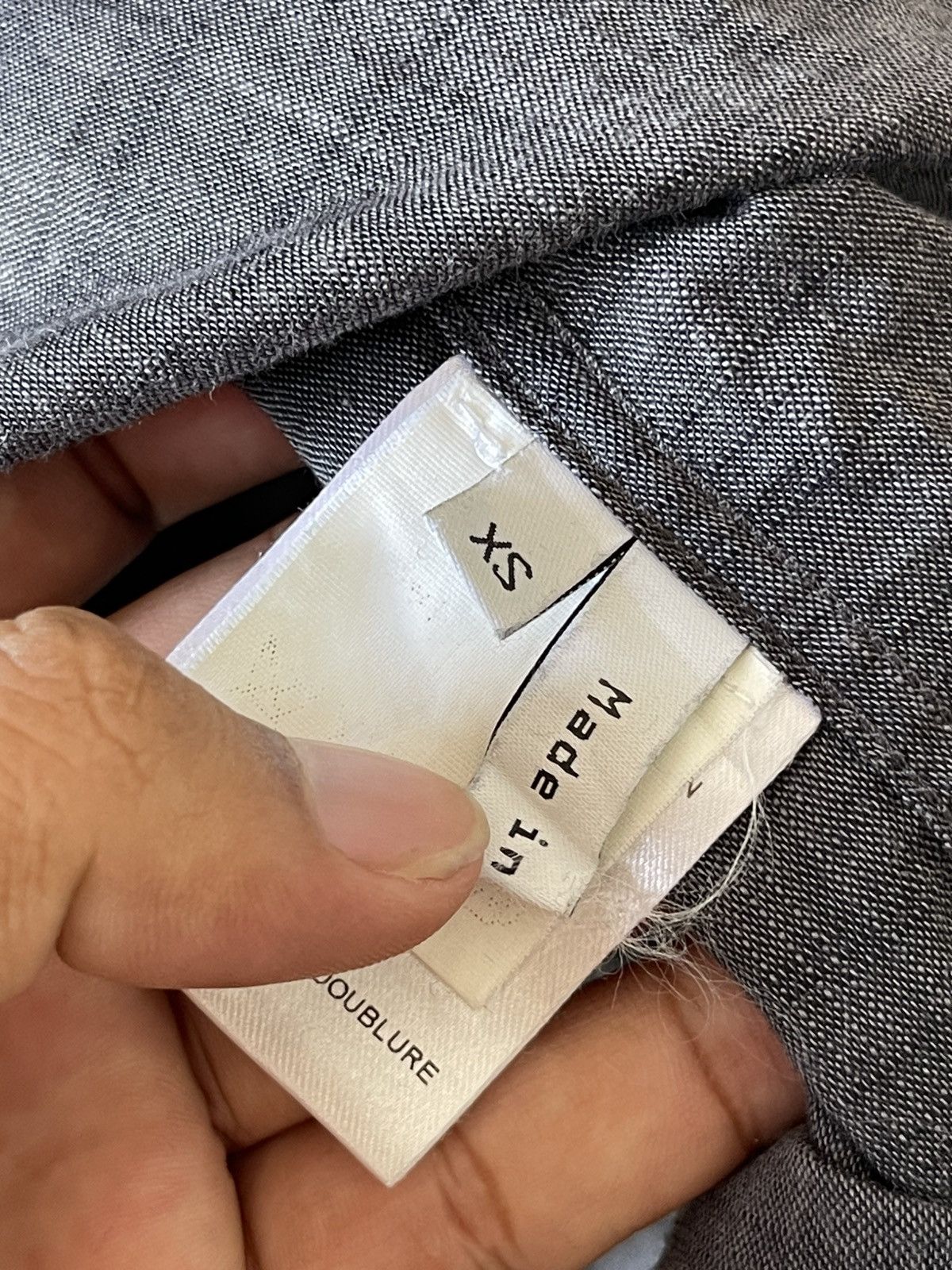 Balenciaga 2005 Balenciaga Comme Des Garcons Button Ups Shirt Size US S / EU 44-46 / 1 - 13 Thumbnail