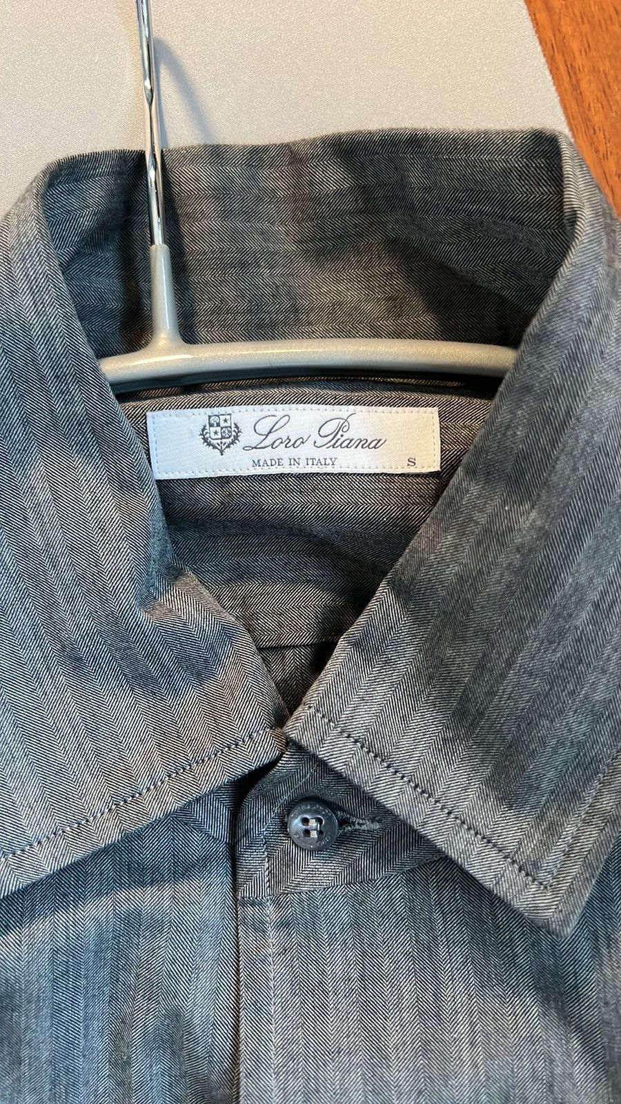 Loro Piana Button Down Shirt Size US S / EU 44-46 / 1 - 3 Thumbnail