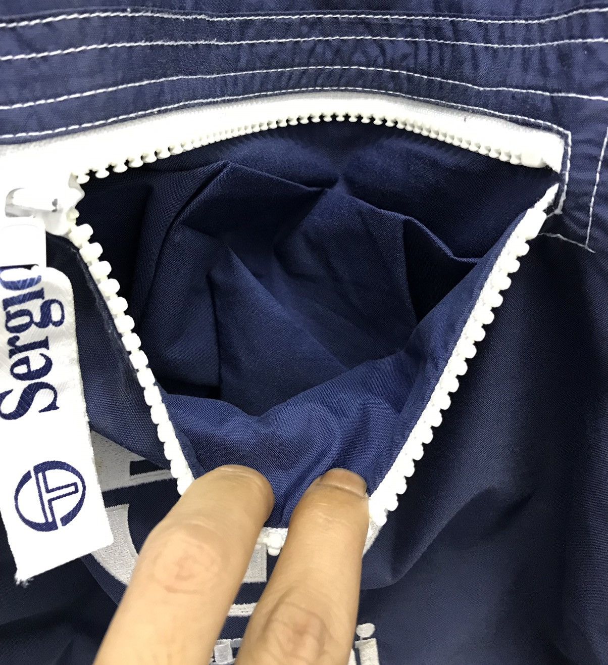 Sergio Tacchini × Vintage Vintage Sergio Tacchini Sport Jacket Hoodie Size US L / EU 52-54 / 3 - 6 Thumbnail