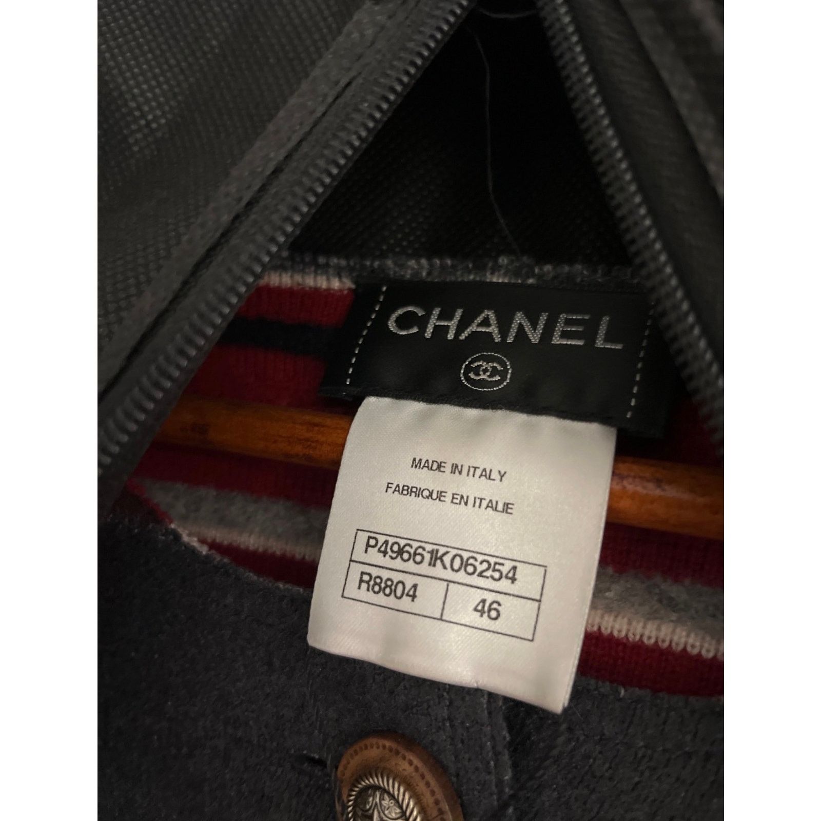 Chanel NWOT Chanel Dallas Cashmere Collarless Jacket - FR46/3XL Size XL / US 12-14 / IT 48-50 - 6 Thumbnail
