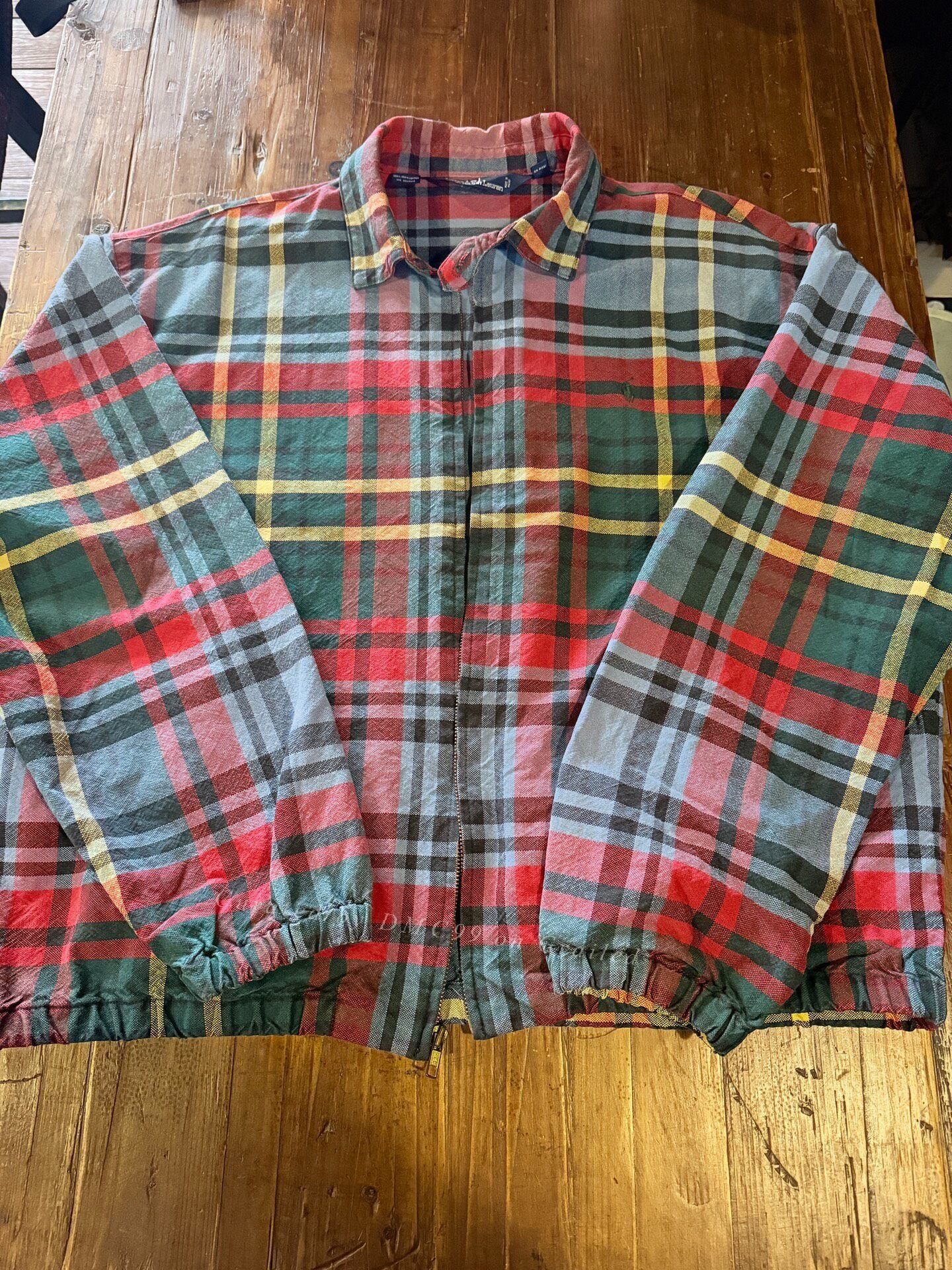 Polo Ralph Lauren Polo Ralph Lauren Plaid Shirt Jacket Size US XL / EU 56 / 4 - 1 Thumbnail